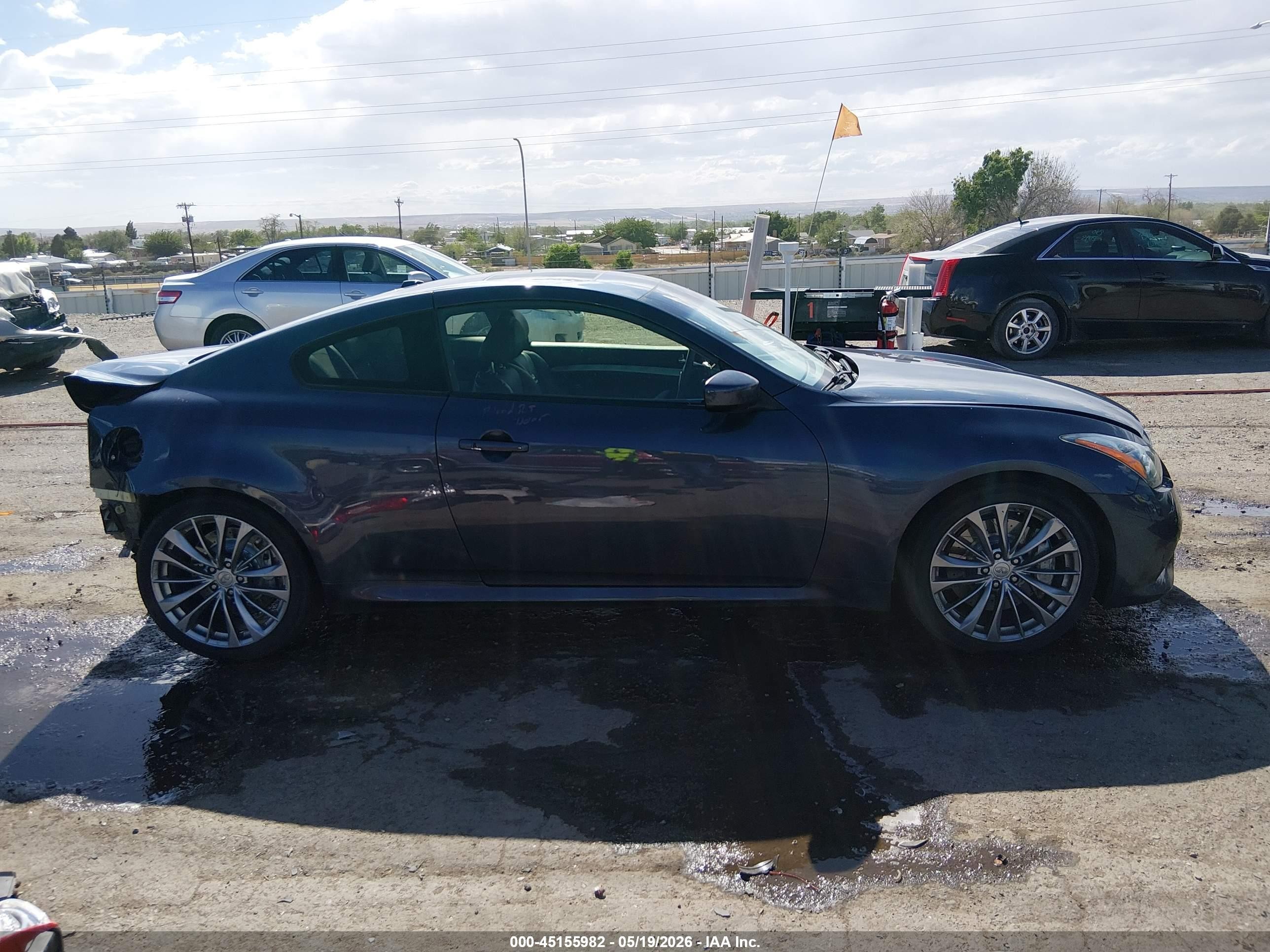 2013 Infiniti G37 Sport Dark Blue vin: JN1CV6EK1DM921480