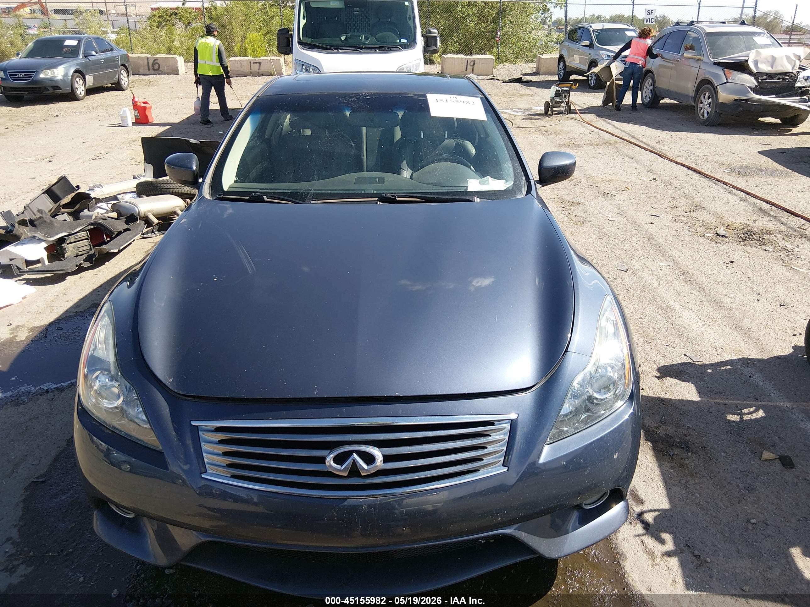 2013 Infiniti G37 Sport Dark Blue vin: JN1CV6EK1DM921480