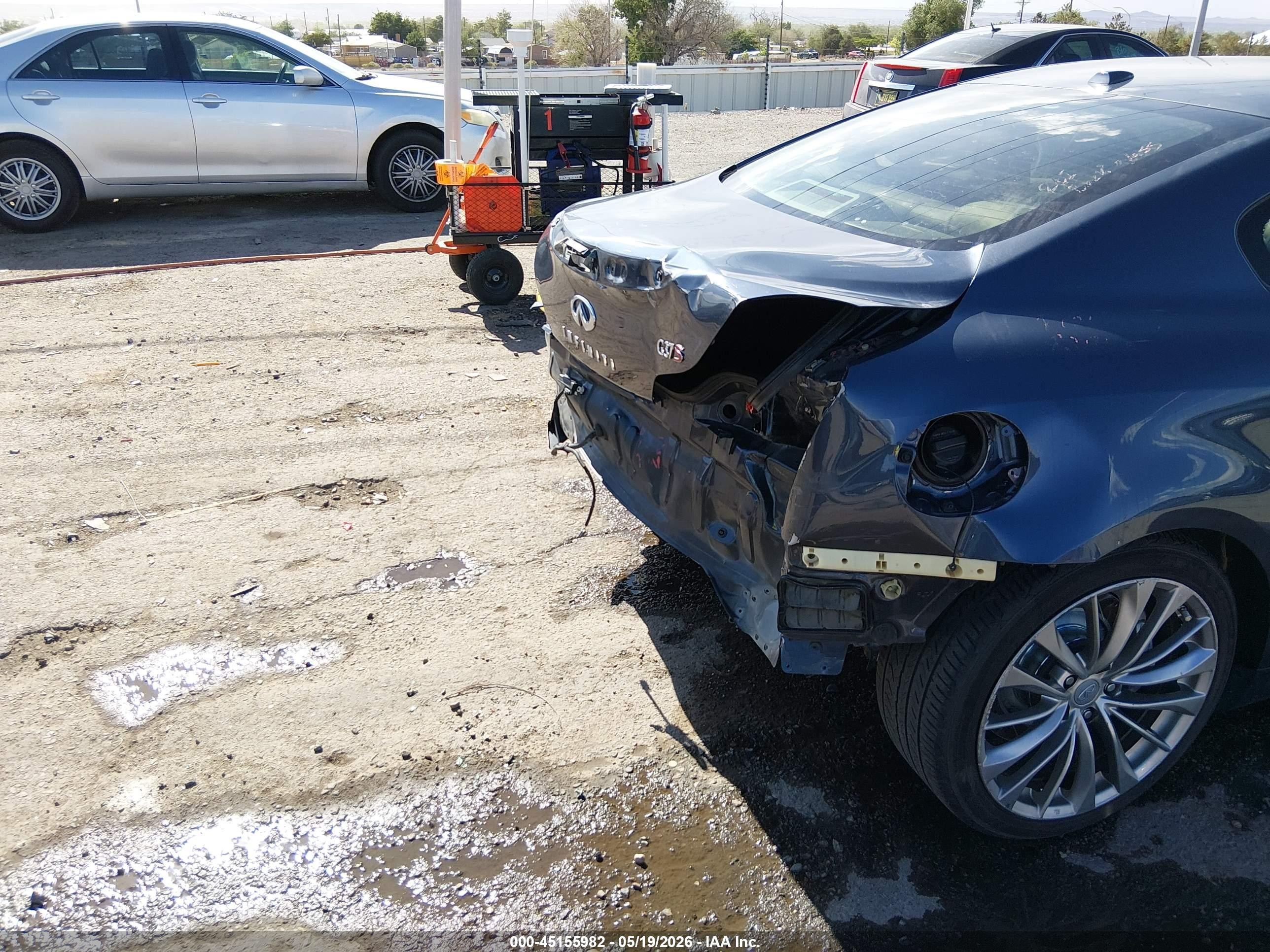 2013 Infiniti G37 Sport Dark Blue vin: JN1CV6EK1DM921480