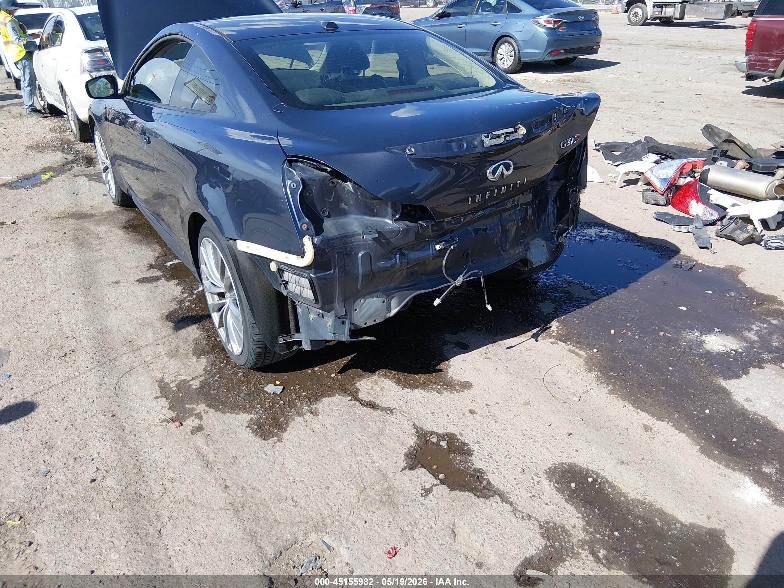 2013 Infiniti G37 Sport Dark Blue vin: JN1CV6EK1DM921480