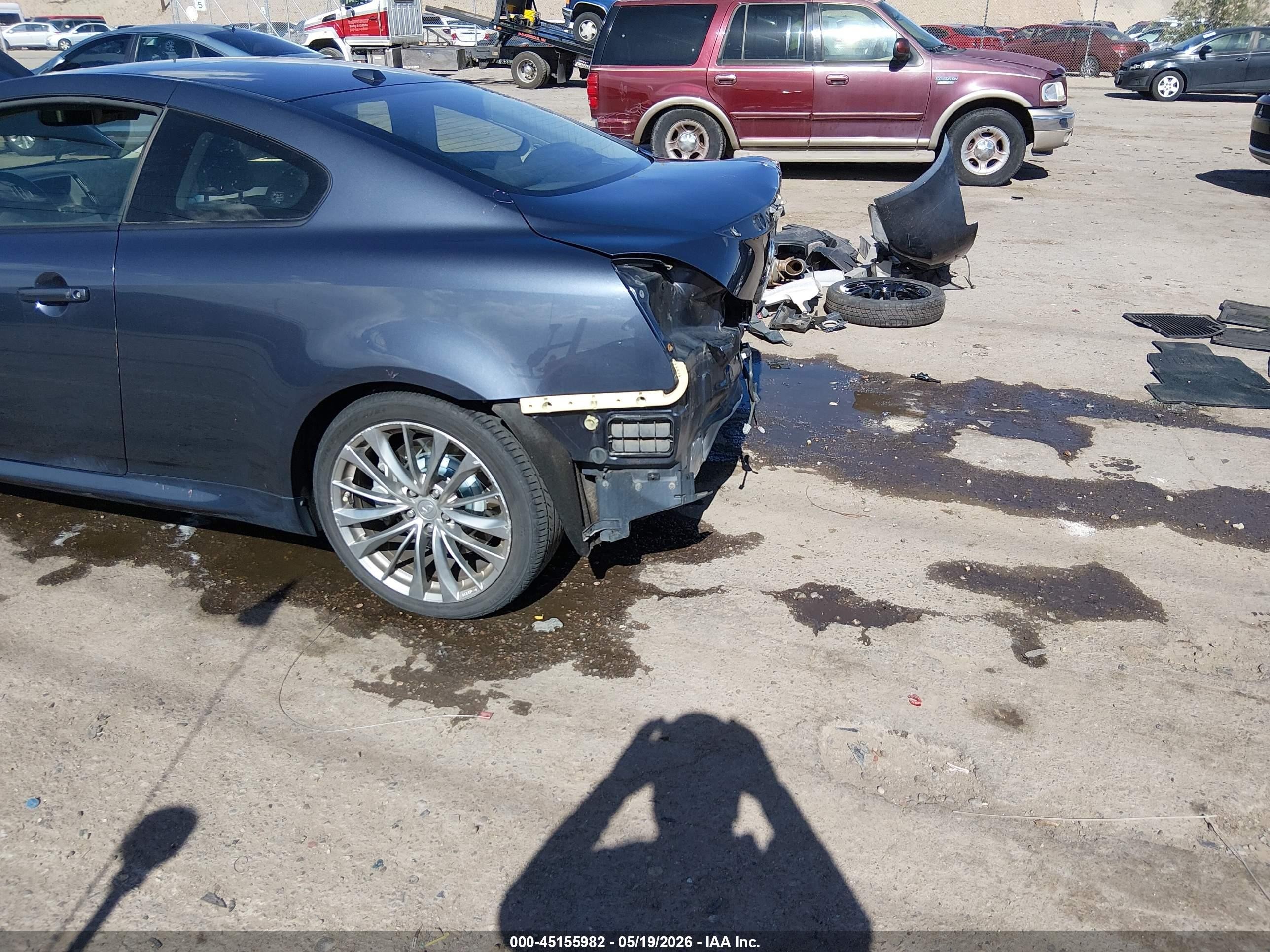 2013 Infiniti G37 Sport Dark Blue vin: JN1CV6EK1DM921480