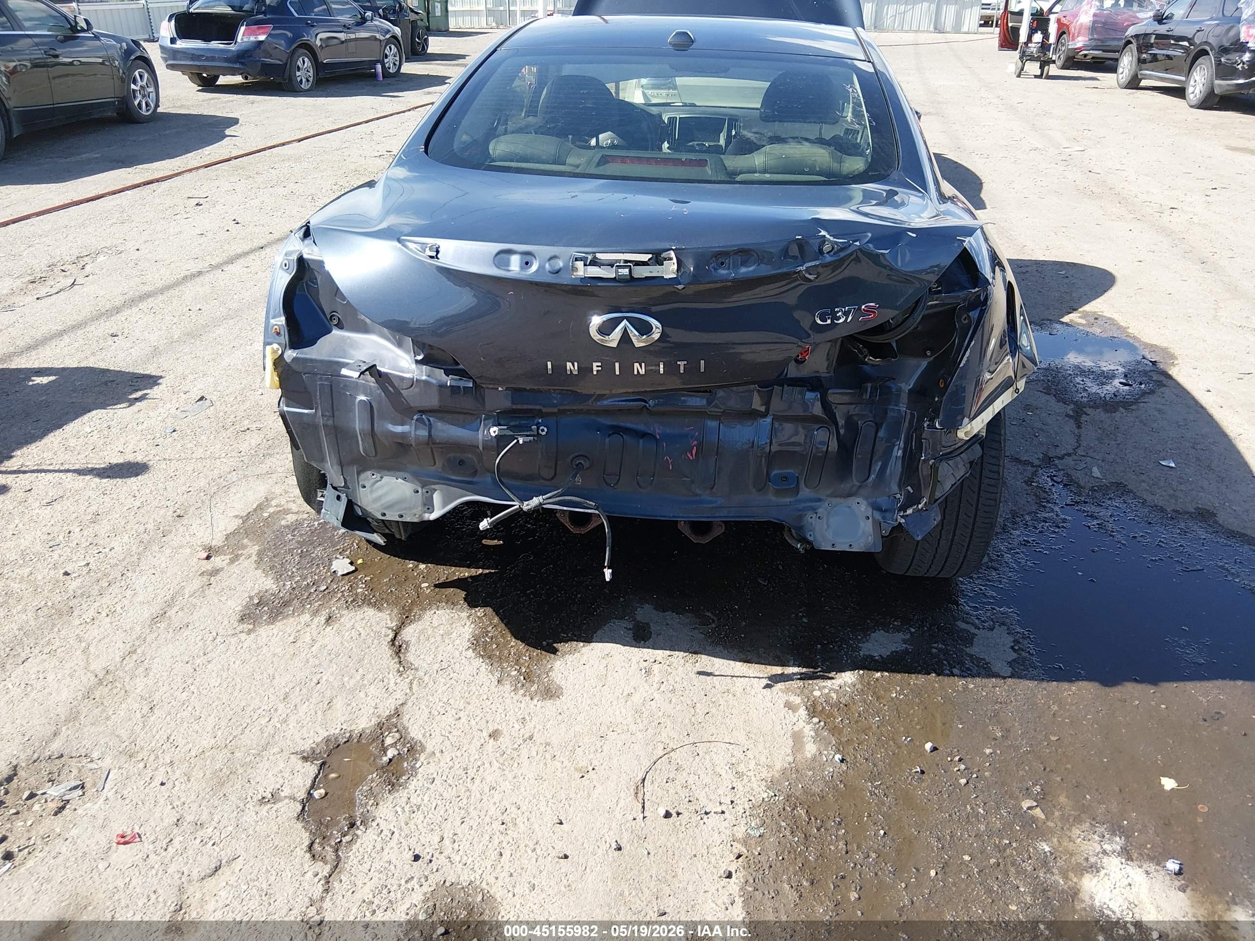 2013 Infiniti G37 Sport Dark Blue vin: JN1CV6EK1DM921480