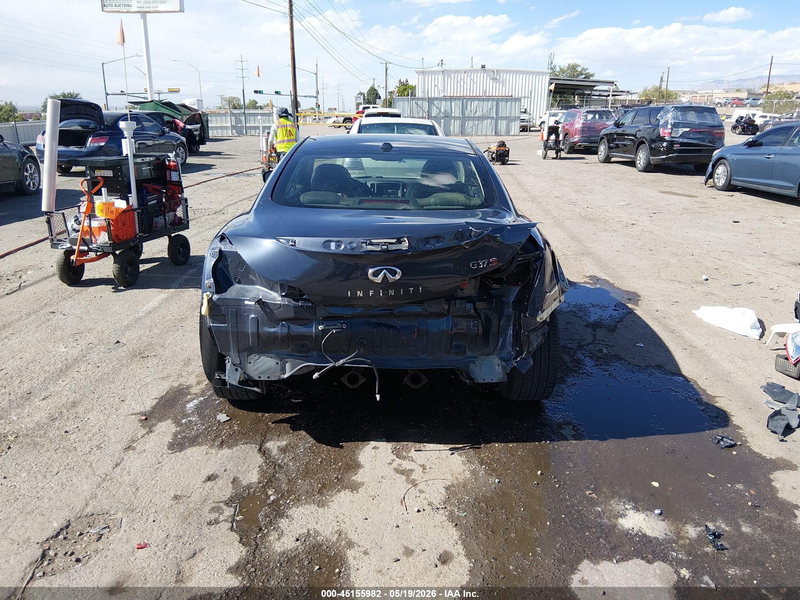 2013 Infiniti G37 Sport Dark Blue vin: JN1CV6EK1DM921480