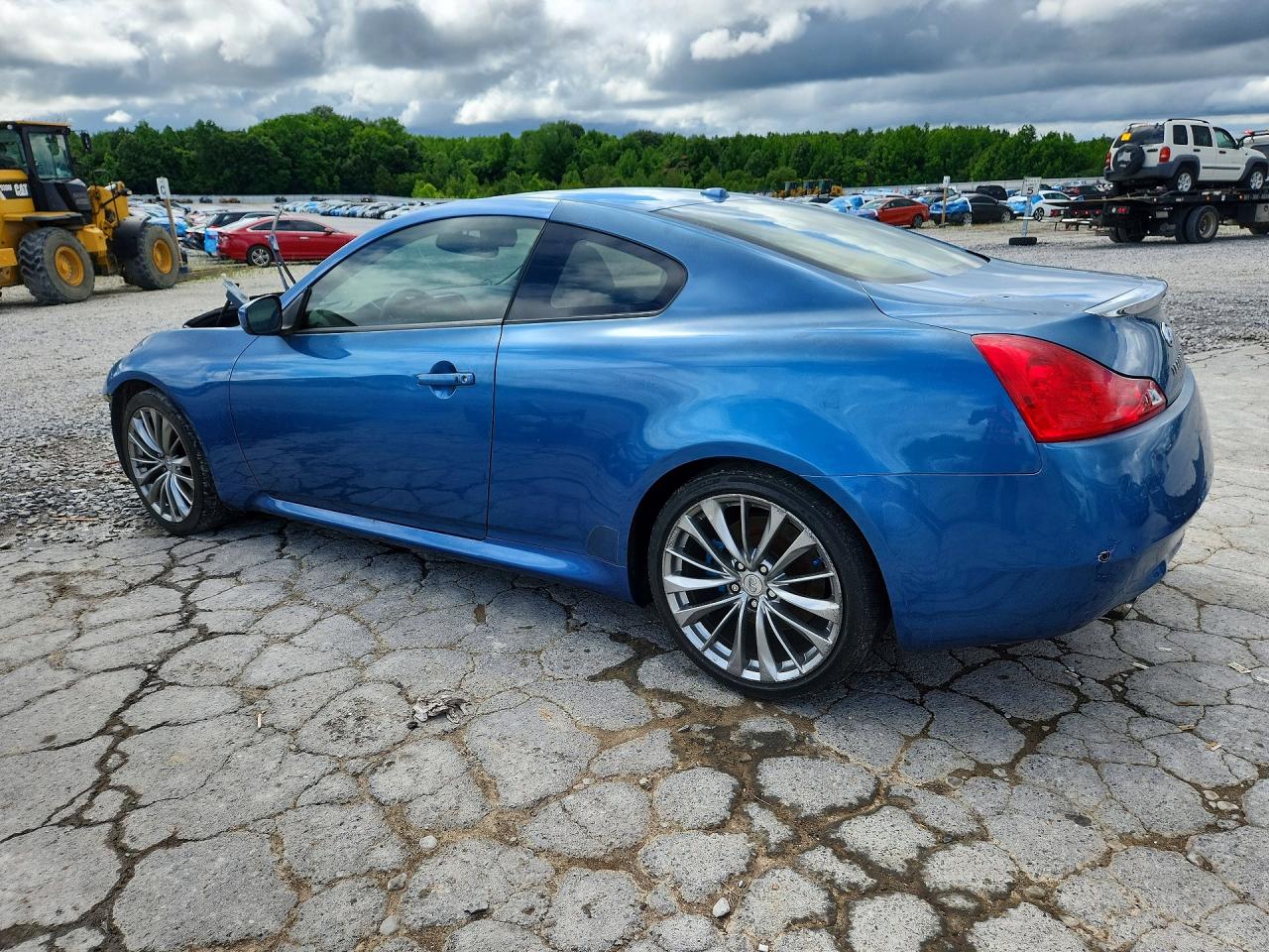 2013 Infiniti G37 Coupe Journey Blue vin: JN1CV6EK1DM921527
