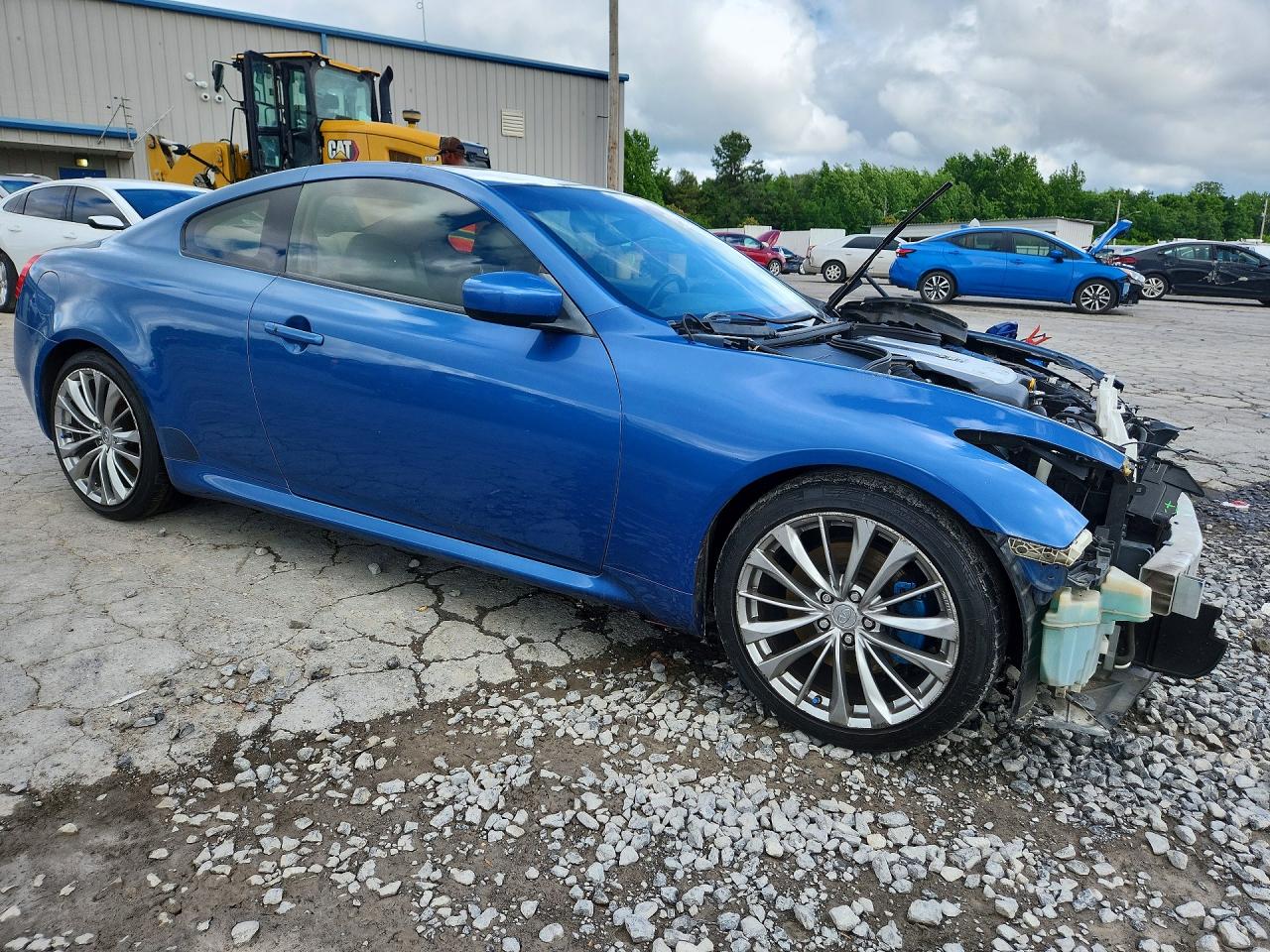 2013 Infiniti G37 Coupe Journey Blue vin: JN1CV6EK1DM921527