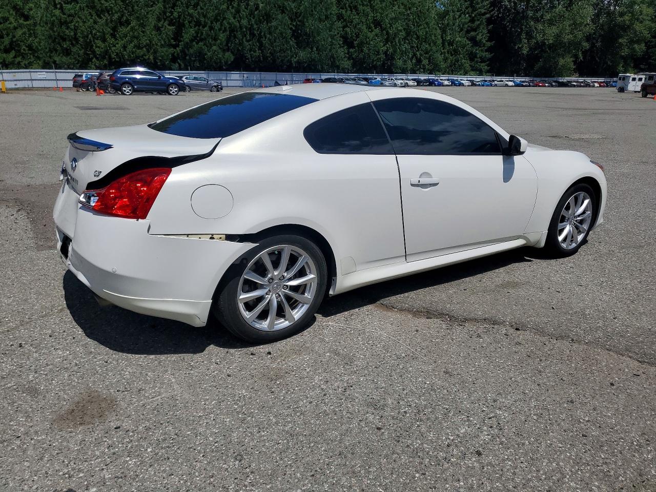 2013 Infiniti G37 Coupe Journey White vin: JN1CV6EK1DM922256
