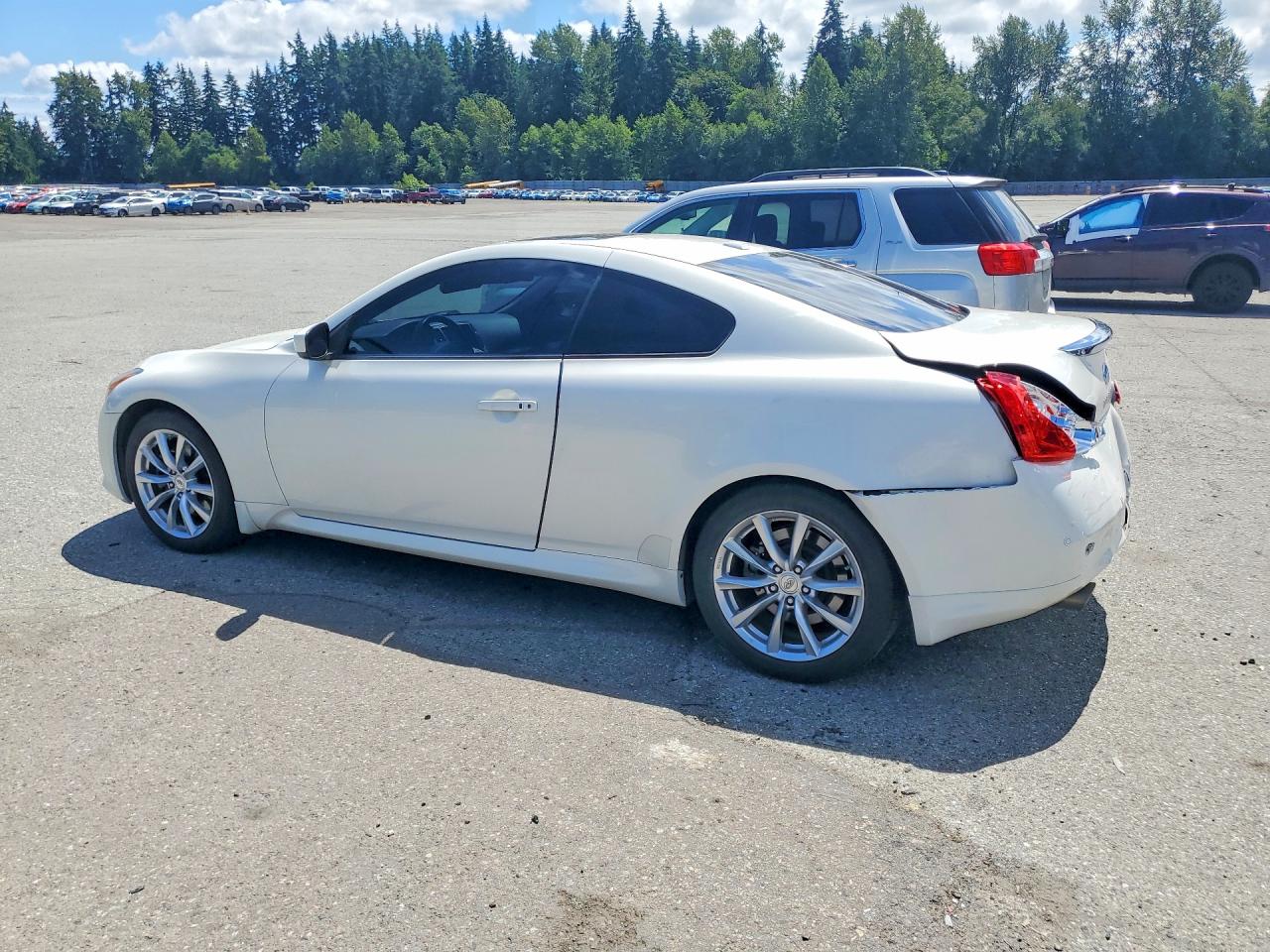 2013 Infiniti G37 Coupe Journey White vin: JN1CV6EK1DM922256
