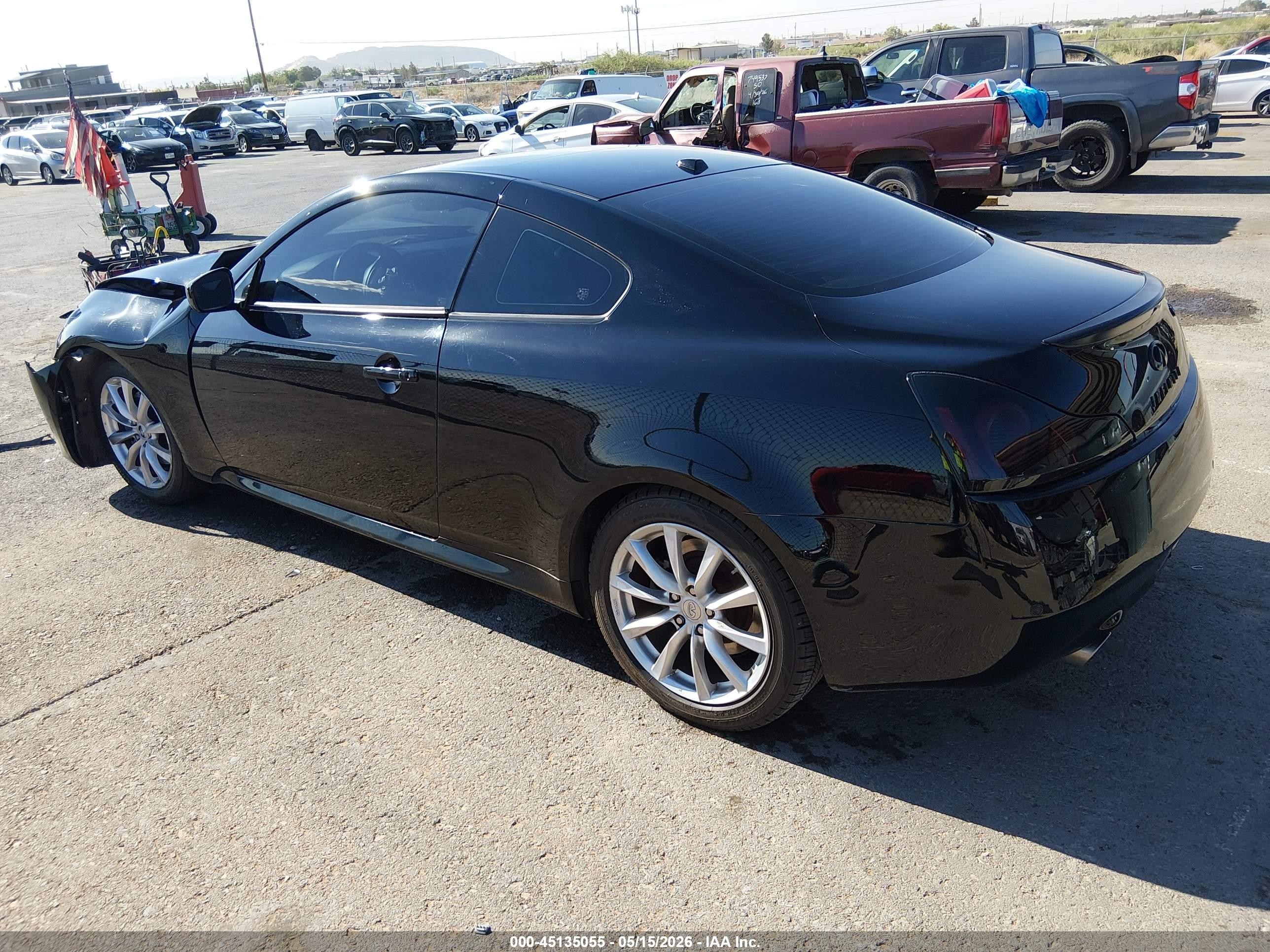2013 Infiniti G37 Journey Черный vin: JN1CV6EK1DM922662