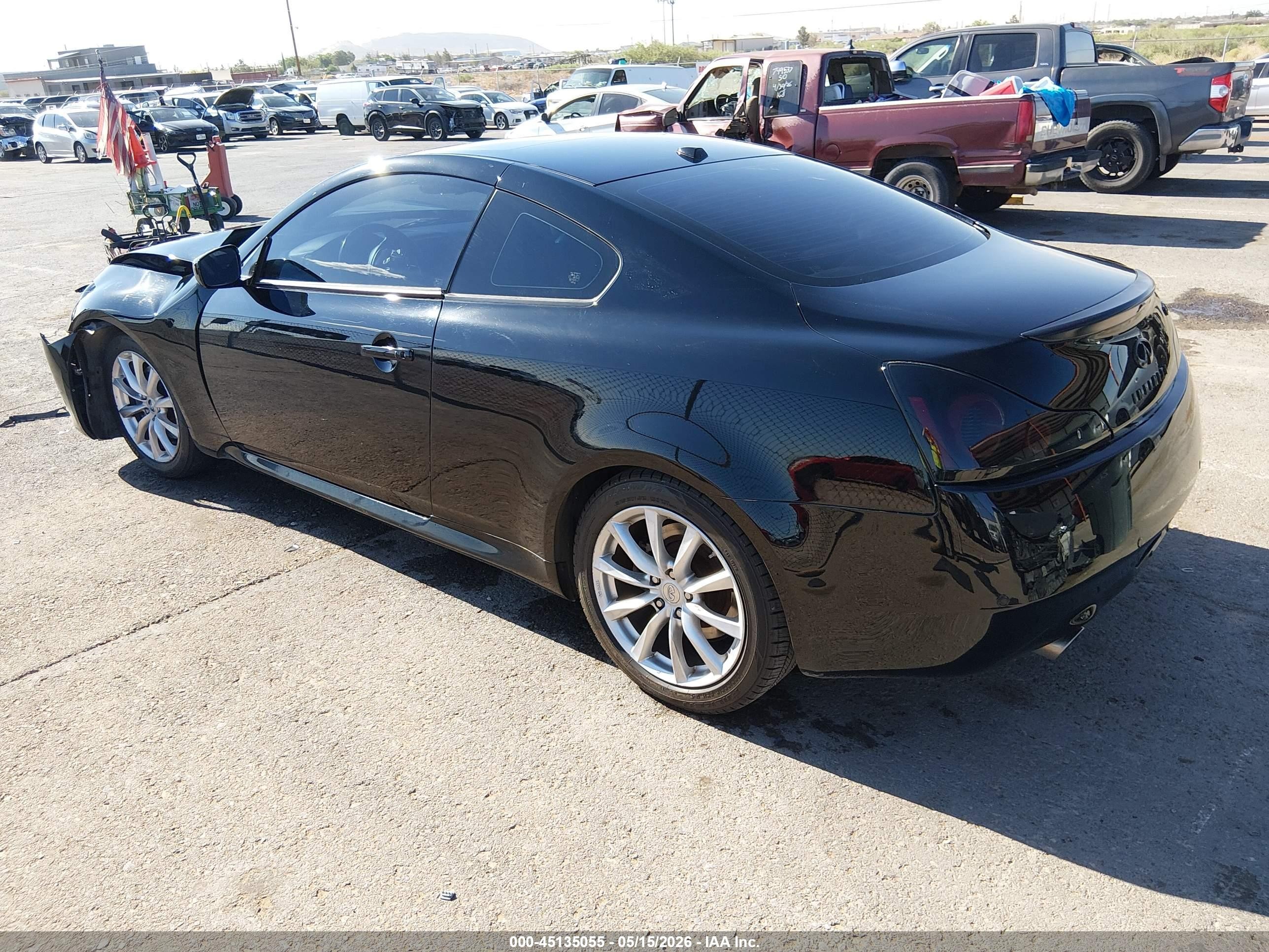2013 Infiniti G37 Journey Черный vin: JN1CV6EK1DM922662