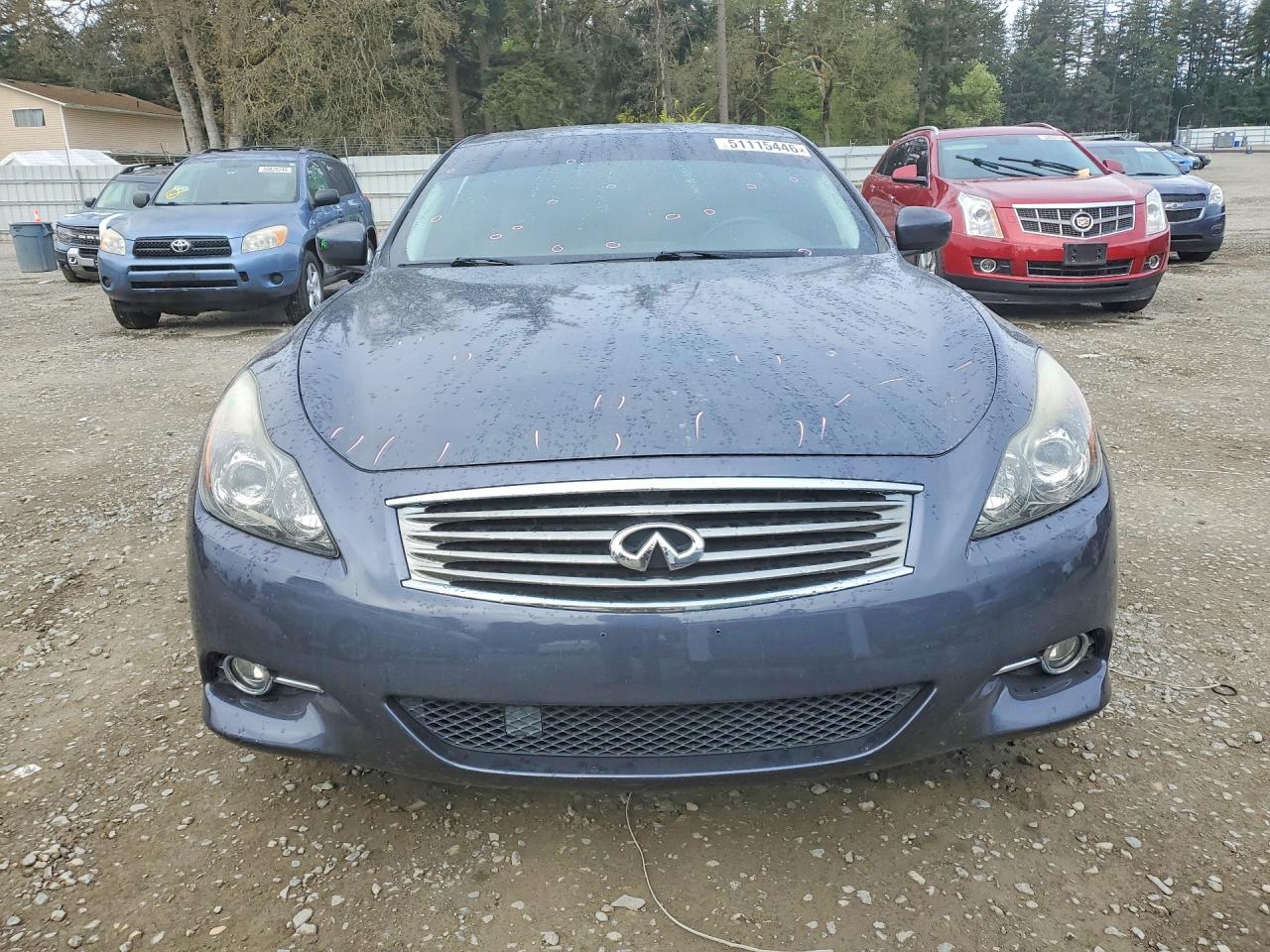 2014 Infiniti Q60 Coupe Journey Синий vin: JN1CV6EK1EM111882