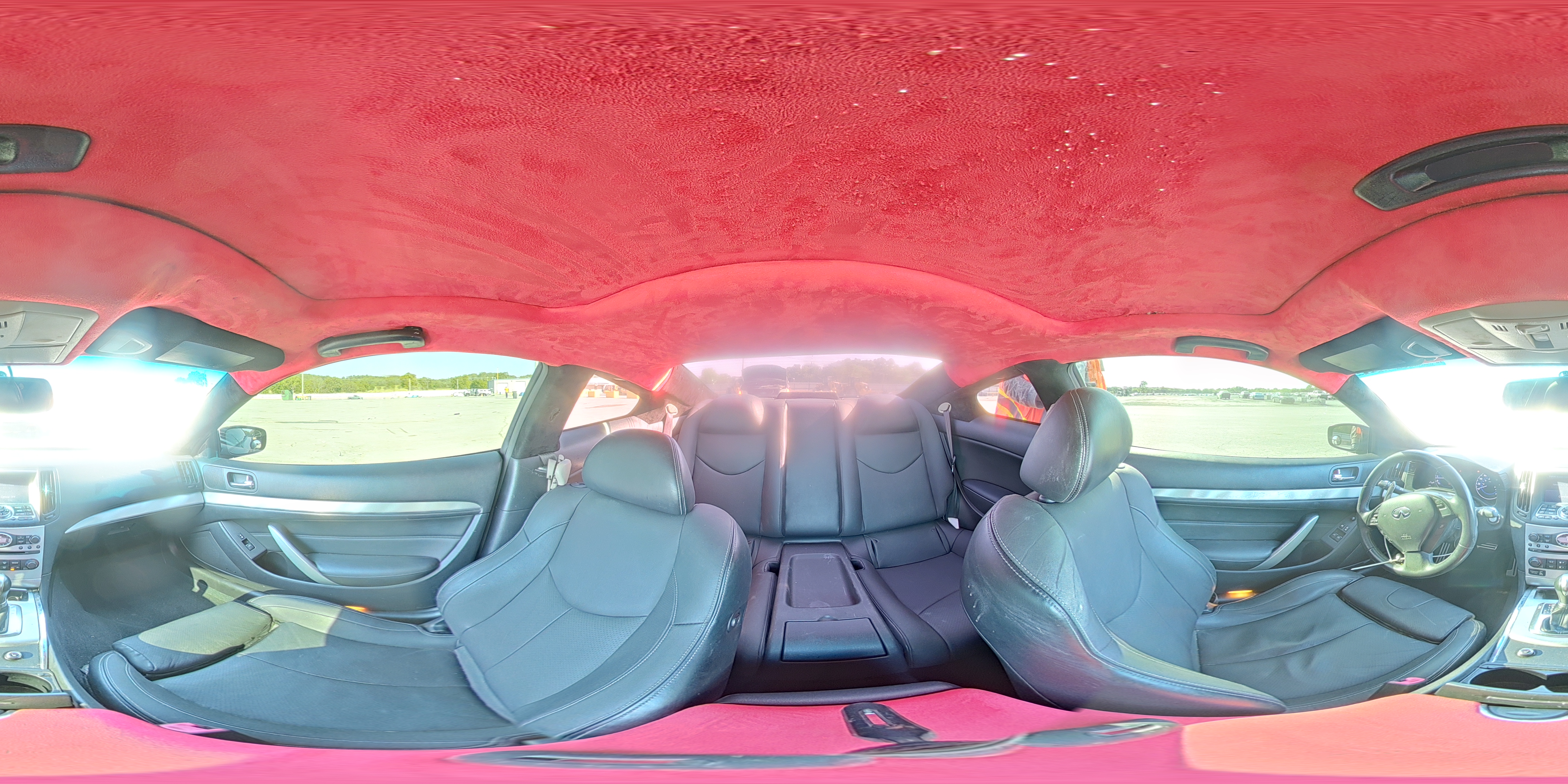 2015 Infiniti Q60 Черный vin: JN1CV6EK1FM870596