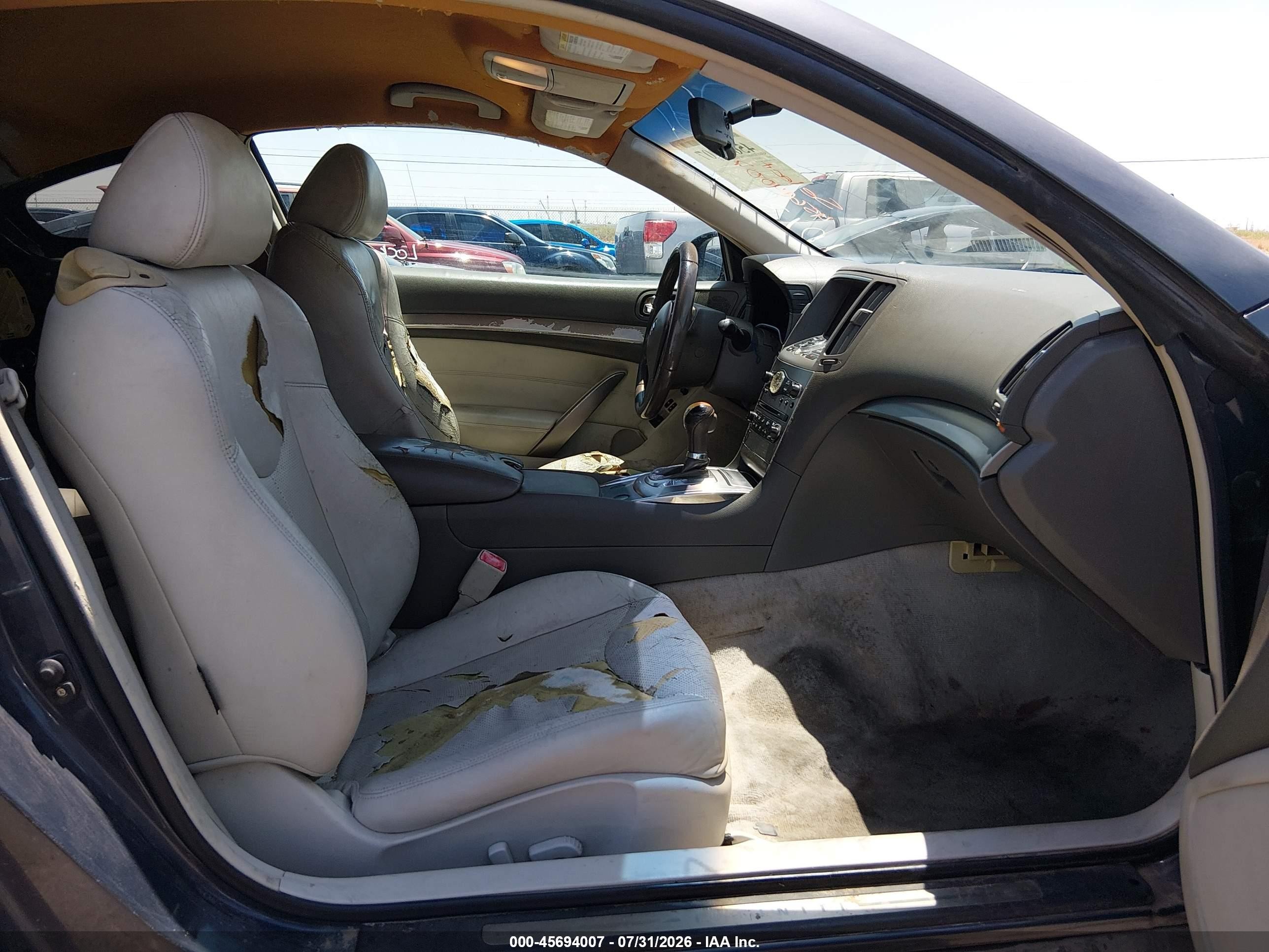2010 Infiniti G37 Gray vin: JN1CV6EK2AM101372