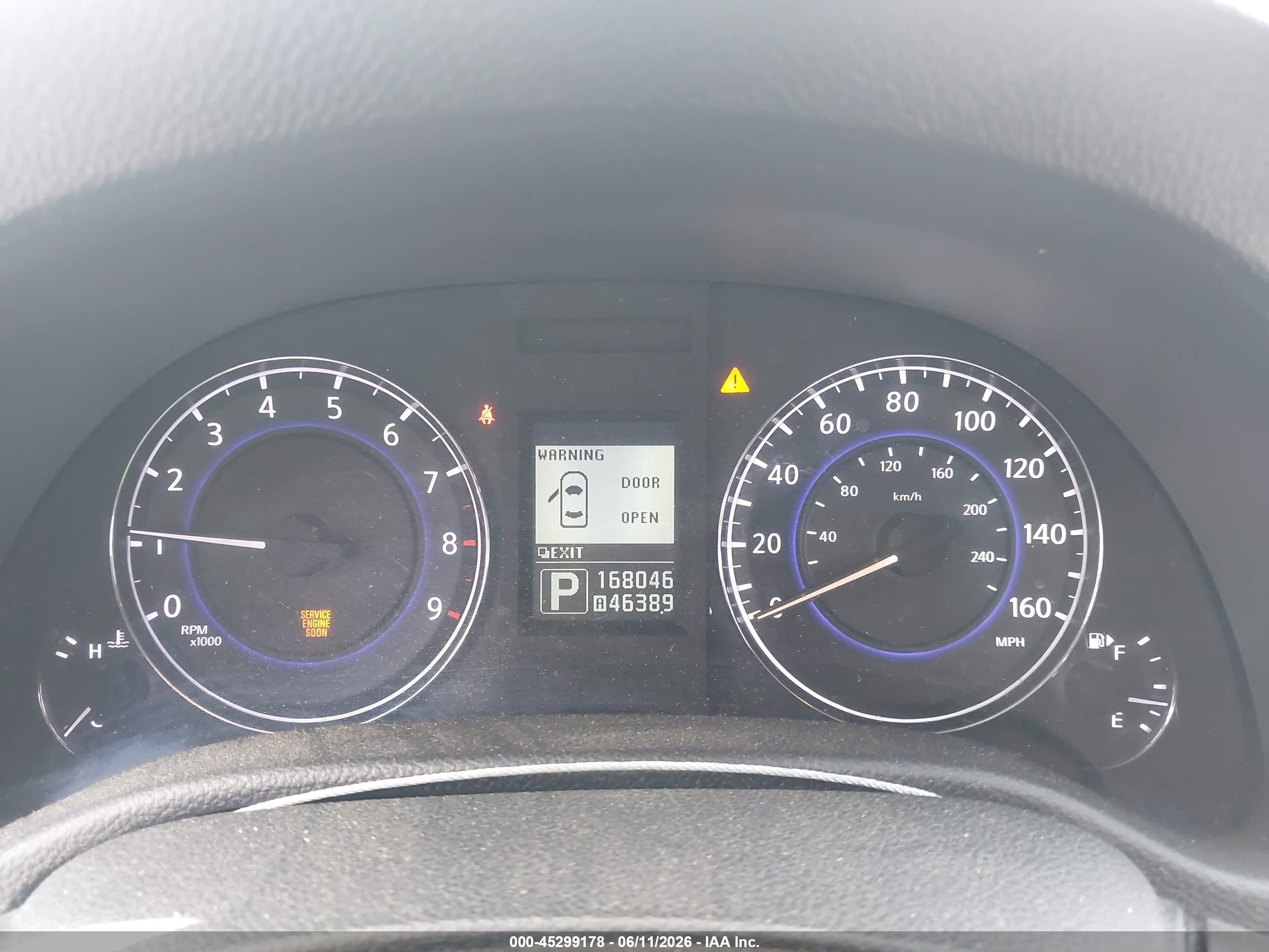 2010 Infiniti G37 Journey Серый vin: JN1CV6EK2AM104496