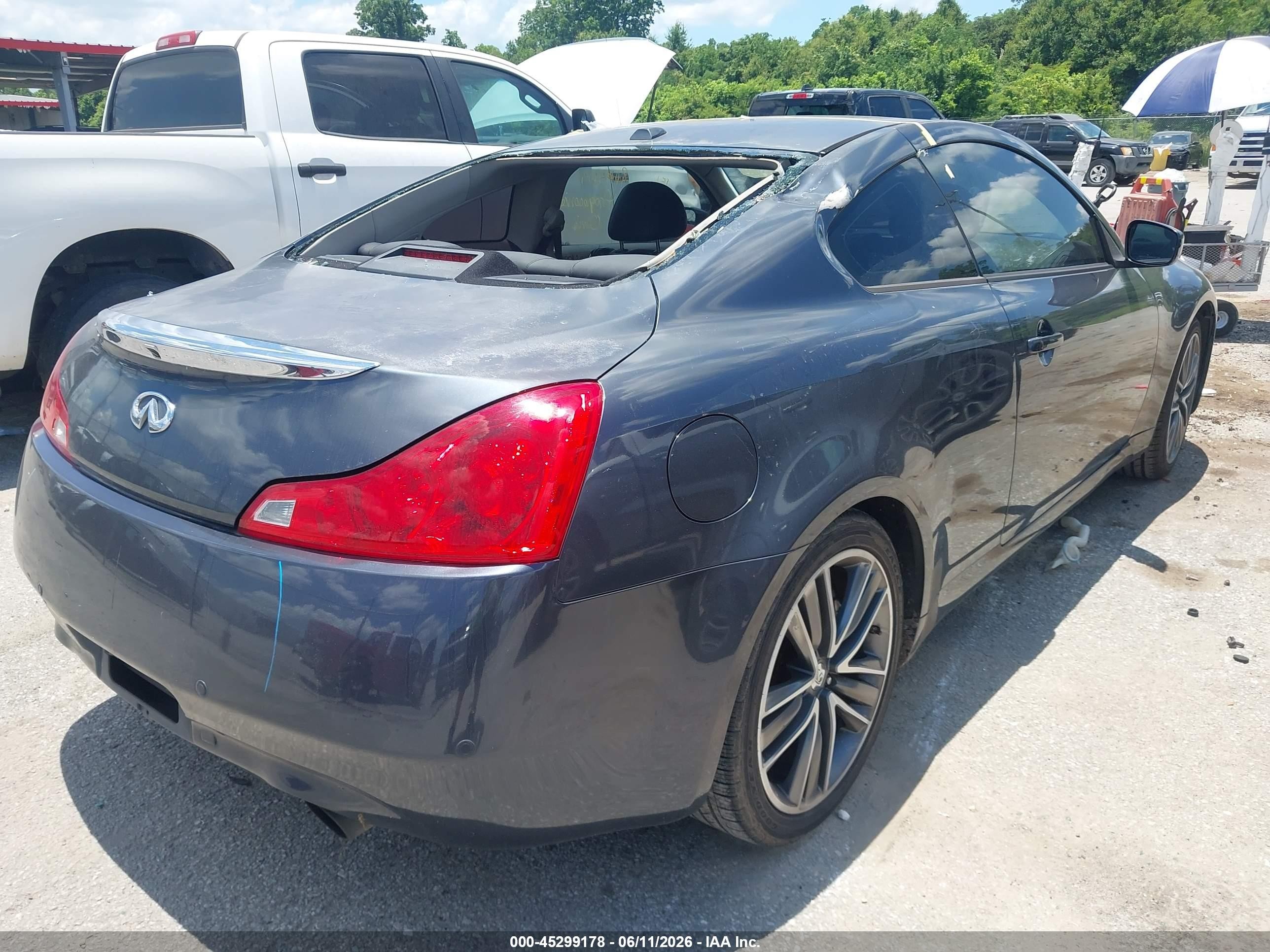 2010 Infiniti G37 Journey Серый vin: JN1CV6EK2AM104496