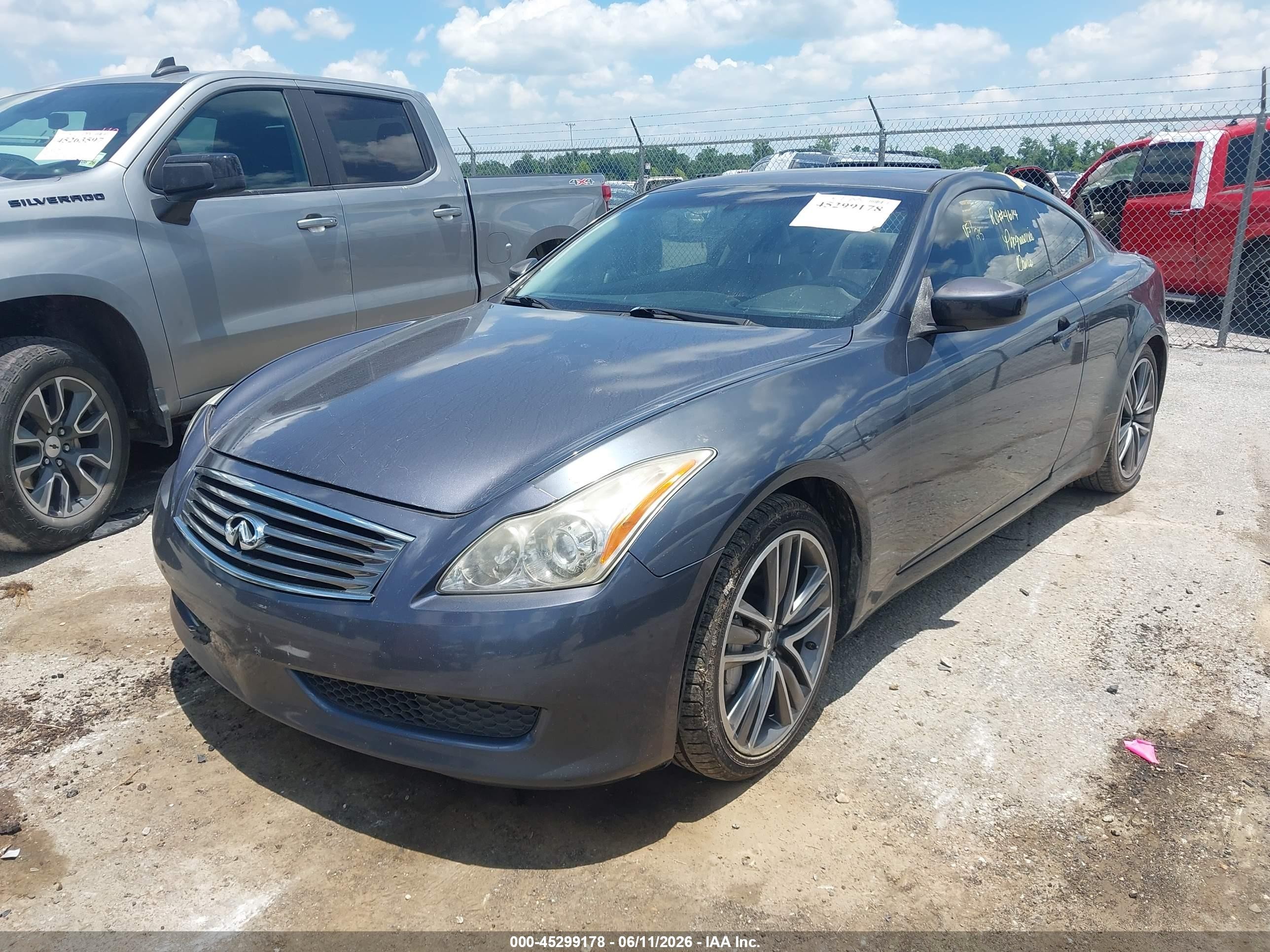 2010 Infiniti G37 Journey Серый vin: JN1CV6EK2AM104496