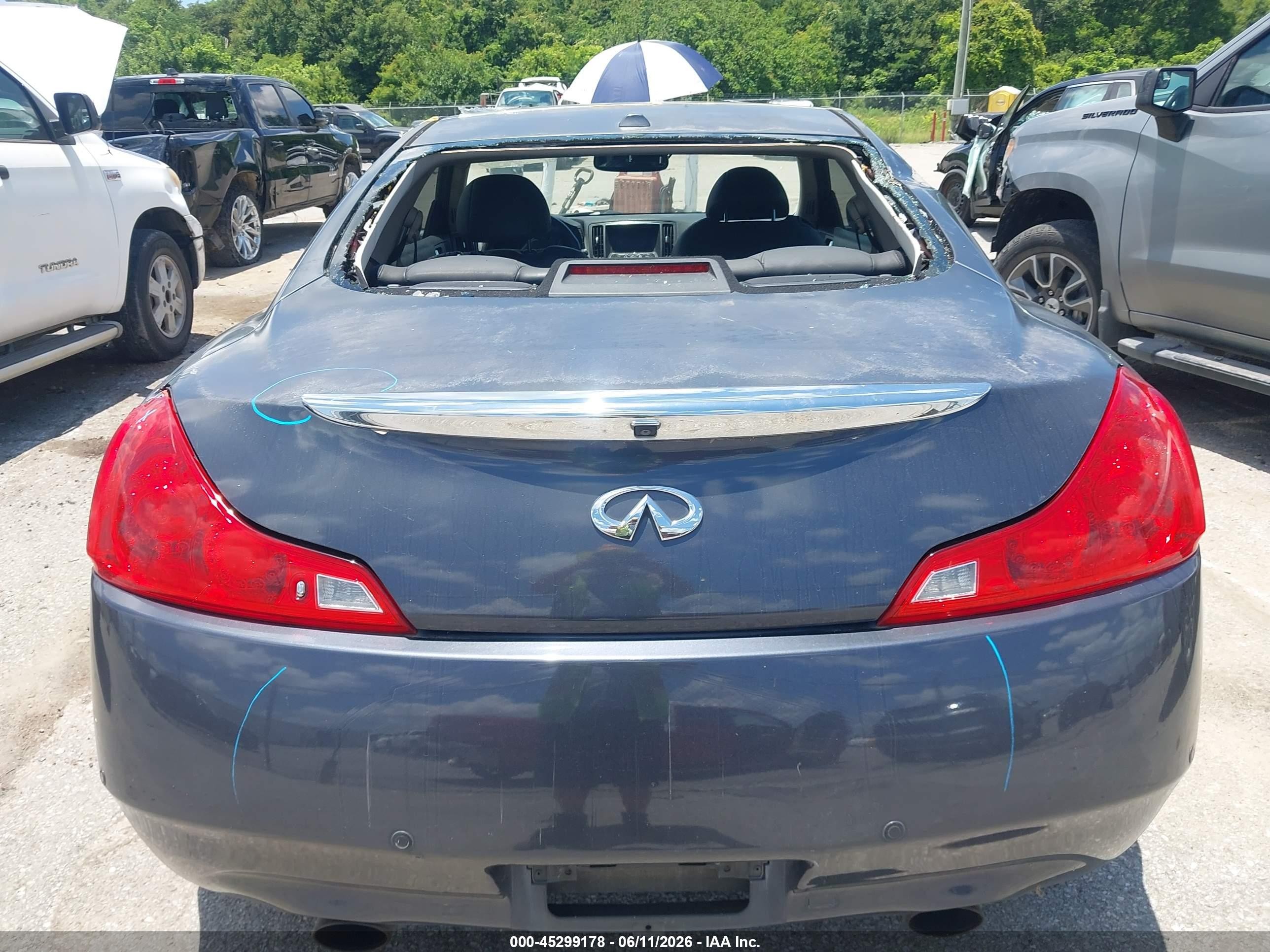 2010 Infiniti G37 Journey Серый vin: JN1CV6EK2AM104496