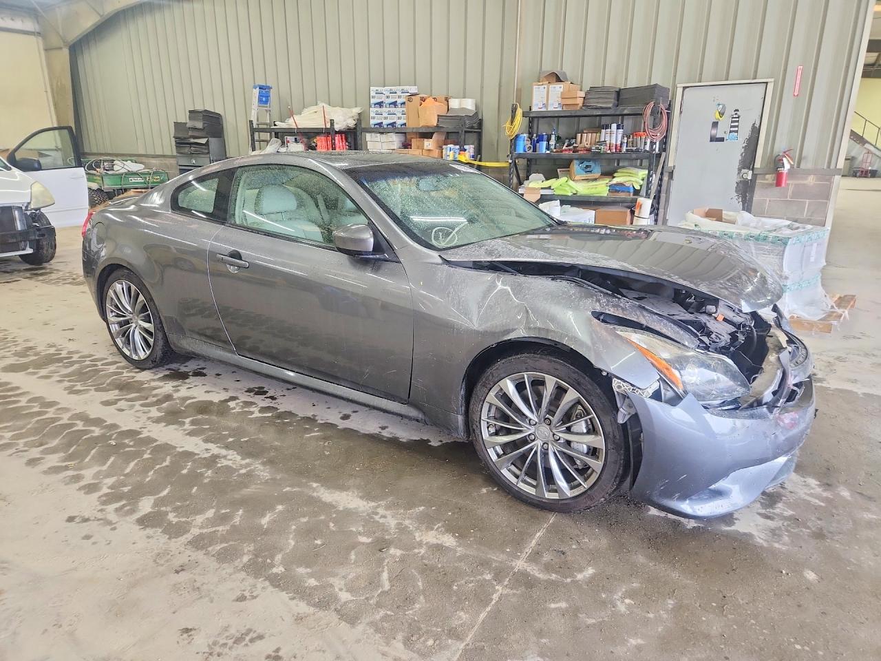 2012 Infiniti G37 Coupe Base Gray vin: JN1CV6EK2CM420225