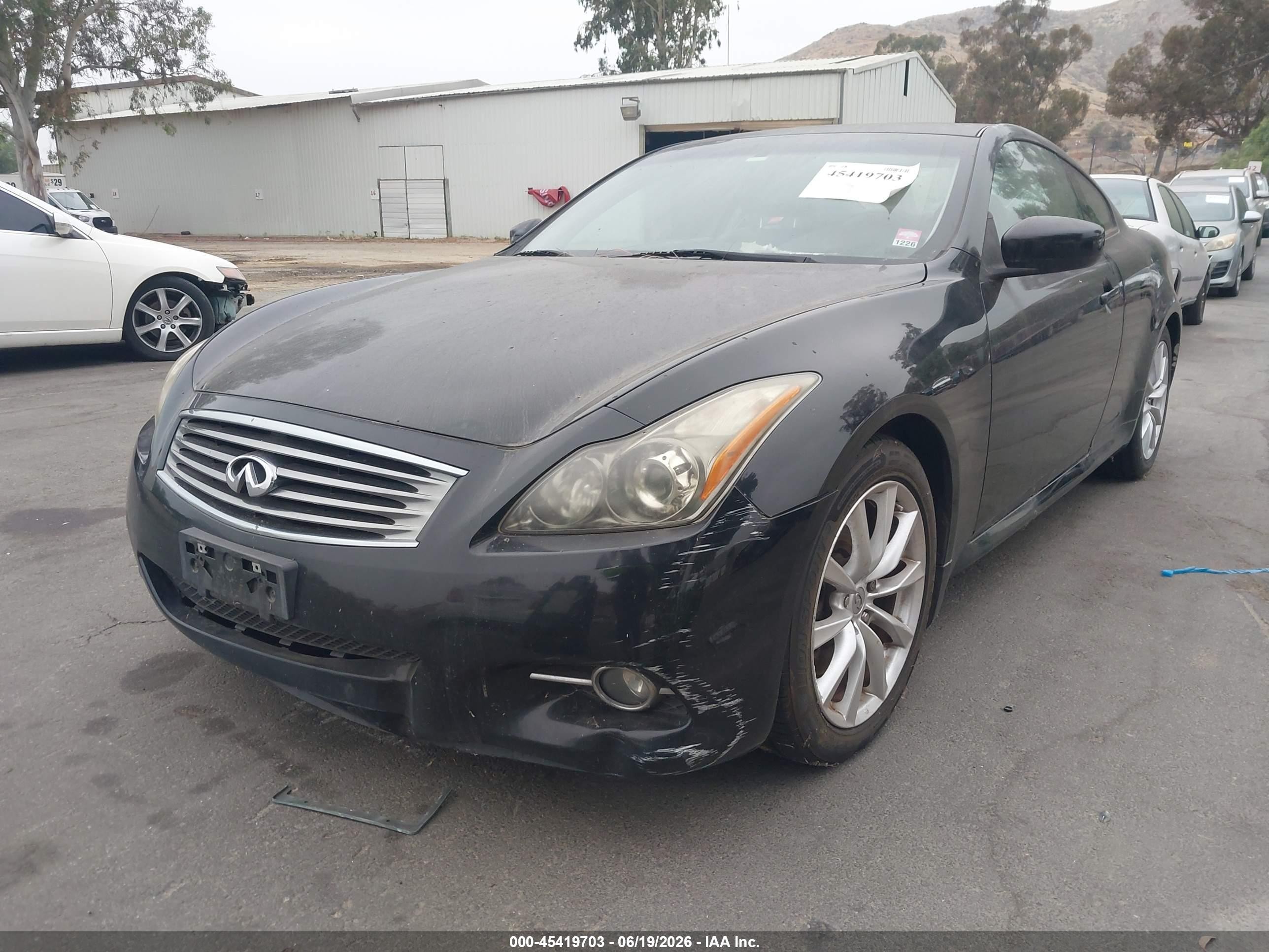 2012 Infiniti G37 Journey Black vin: JN1CV6EK2CM420516