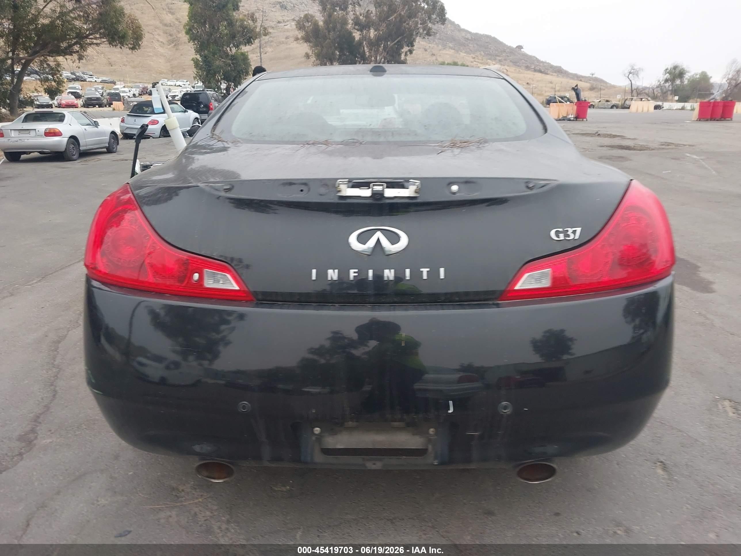 2012 Infiniti G37 Journey Black vin: JN1CV6EK2CM420516