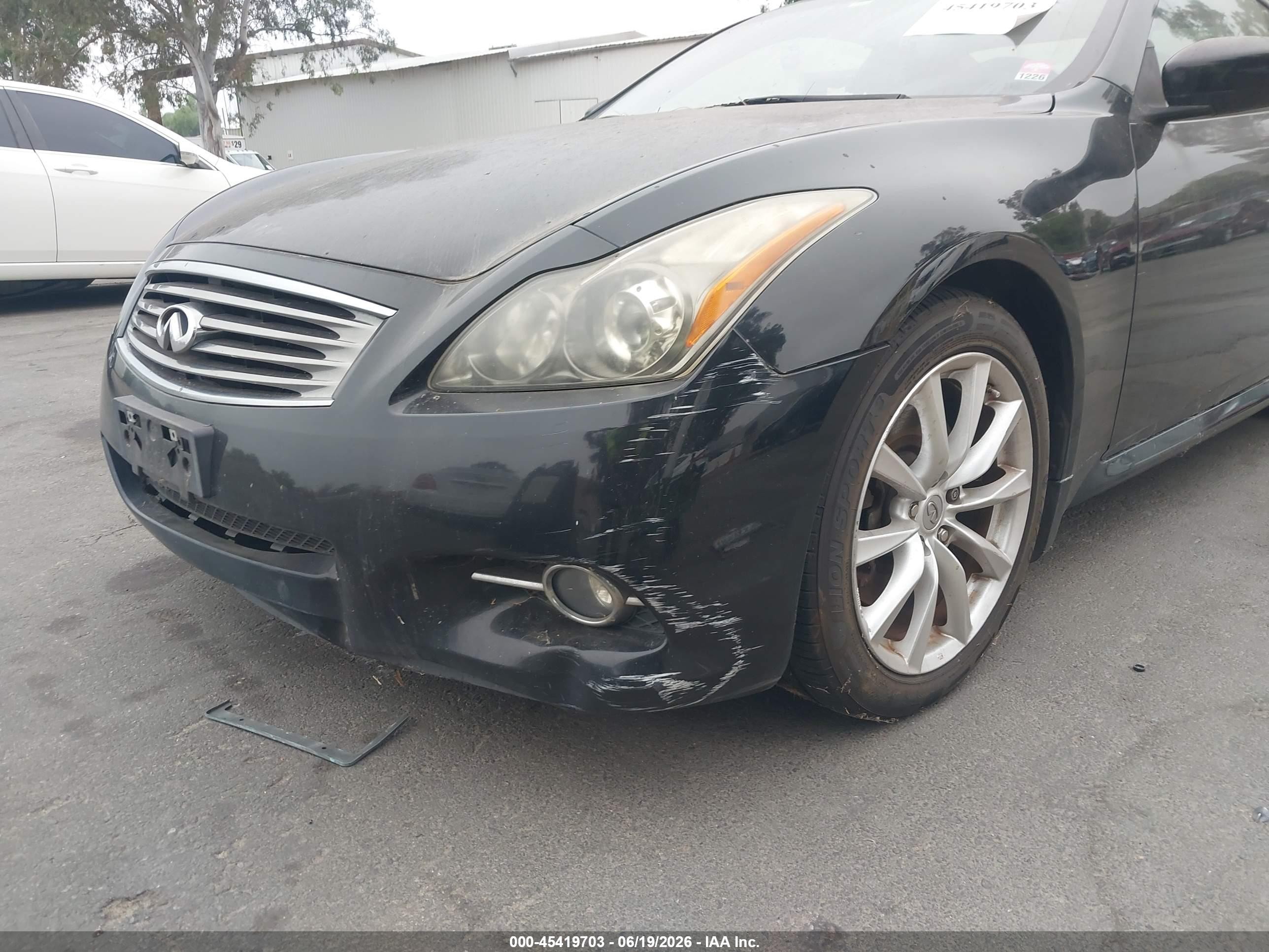 2012 Infiniti G37 Journey Black vin: JN1CV6EK2CM420516