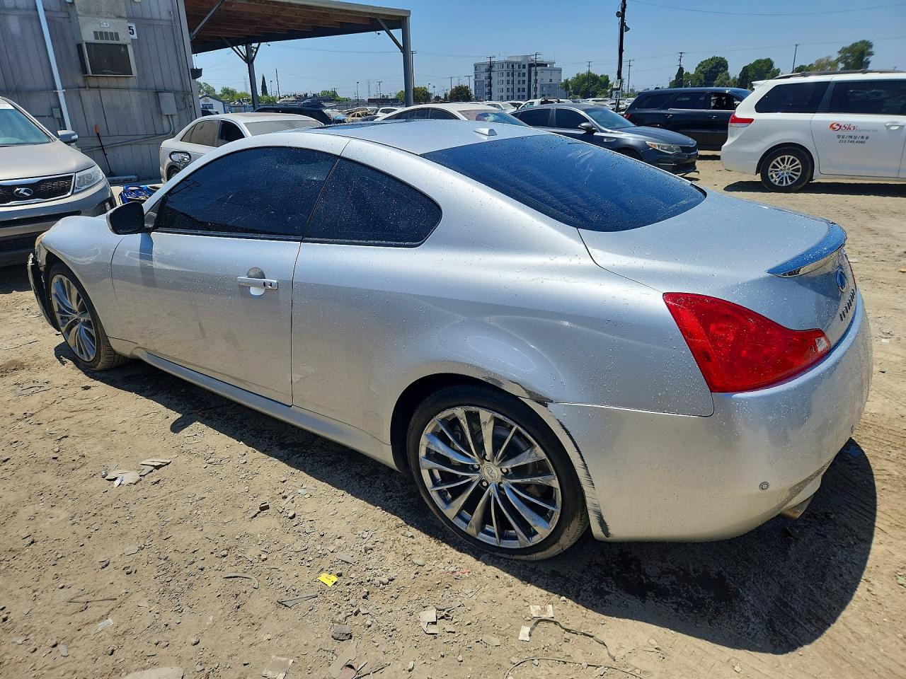 2012 Infiniti G37 Base/sport Silver vin: JN1CV6EK2CM422928