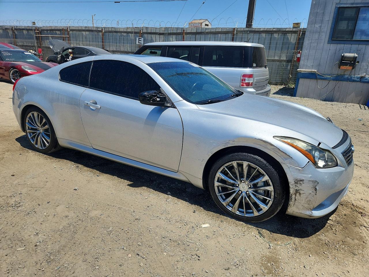 2012 Infiniti G37 Base/sport Silver vin: JN1CV6EK2CM422928