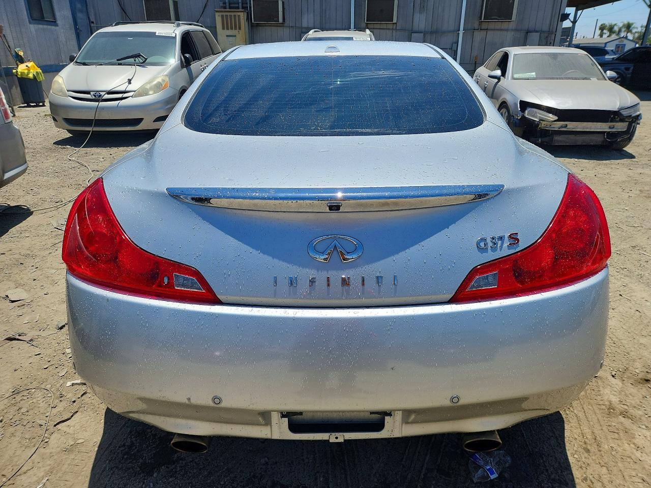 2012 Infiniti G37 Base/sport Silver vin: JN1CV6EK2CM422928