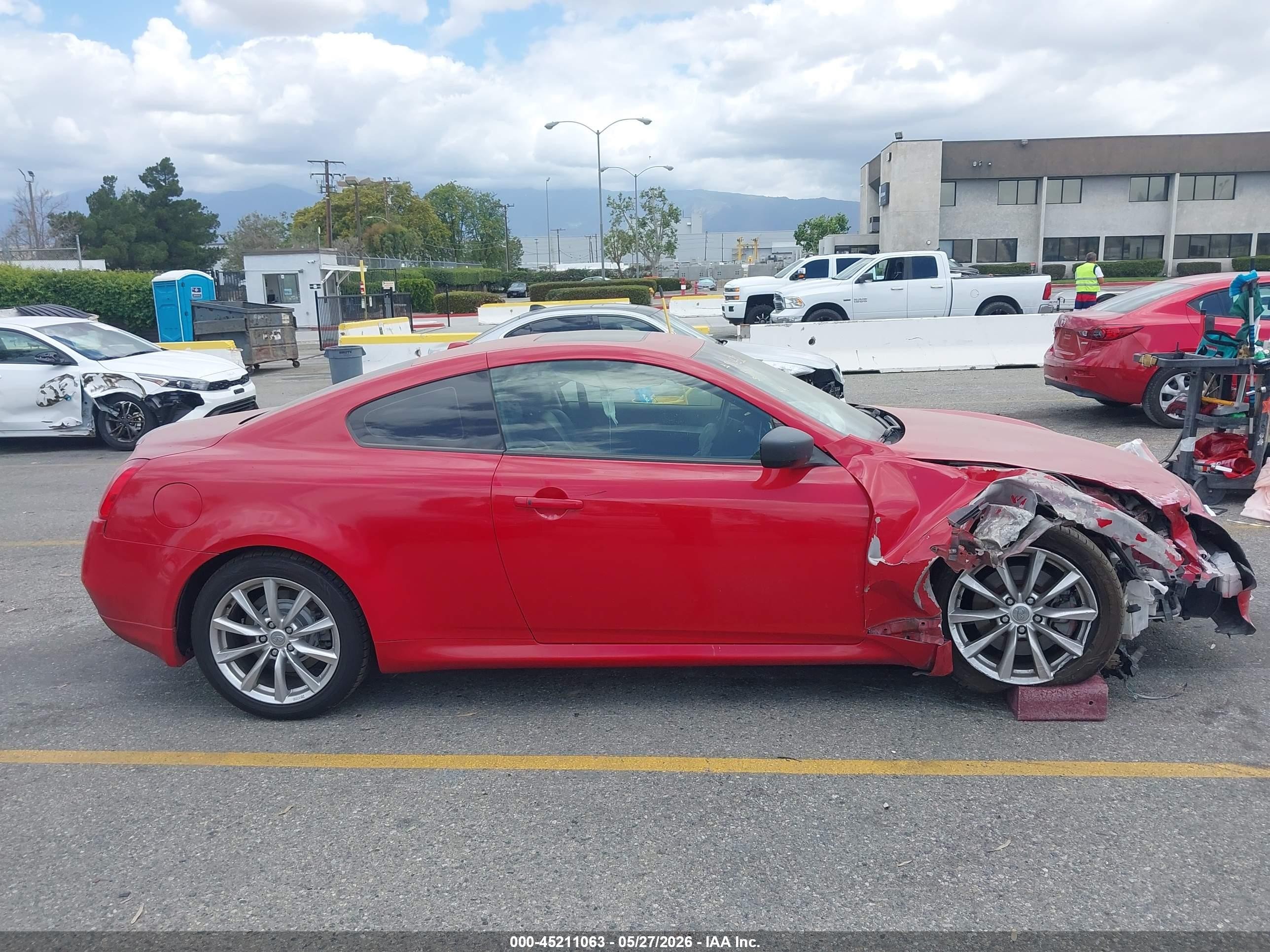 2013 Infiniti G37 Journey Red vin: JN1CV6EK2DM900976