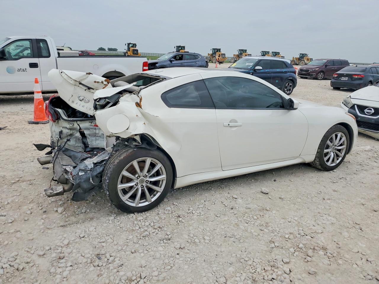 2013 Infiniti G37 Coupe Journey White vin: JN1CV6EK2DM920242