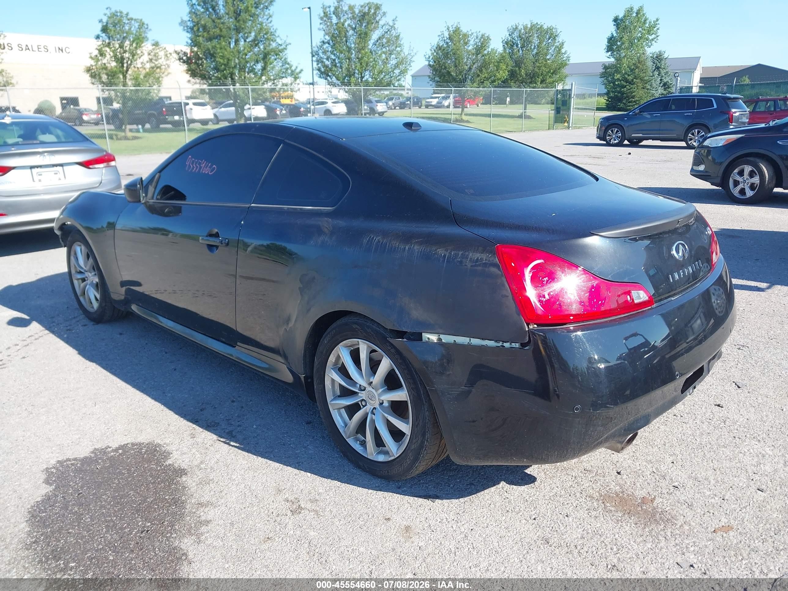 2013 Infiniti G37 Journey Black vin: JN1CV6EK2DM921357