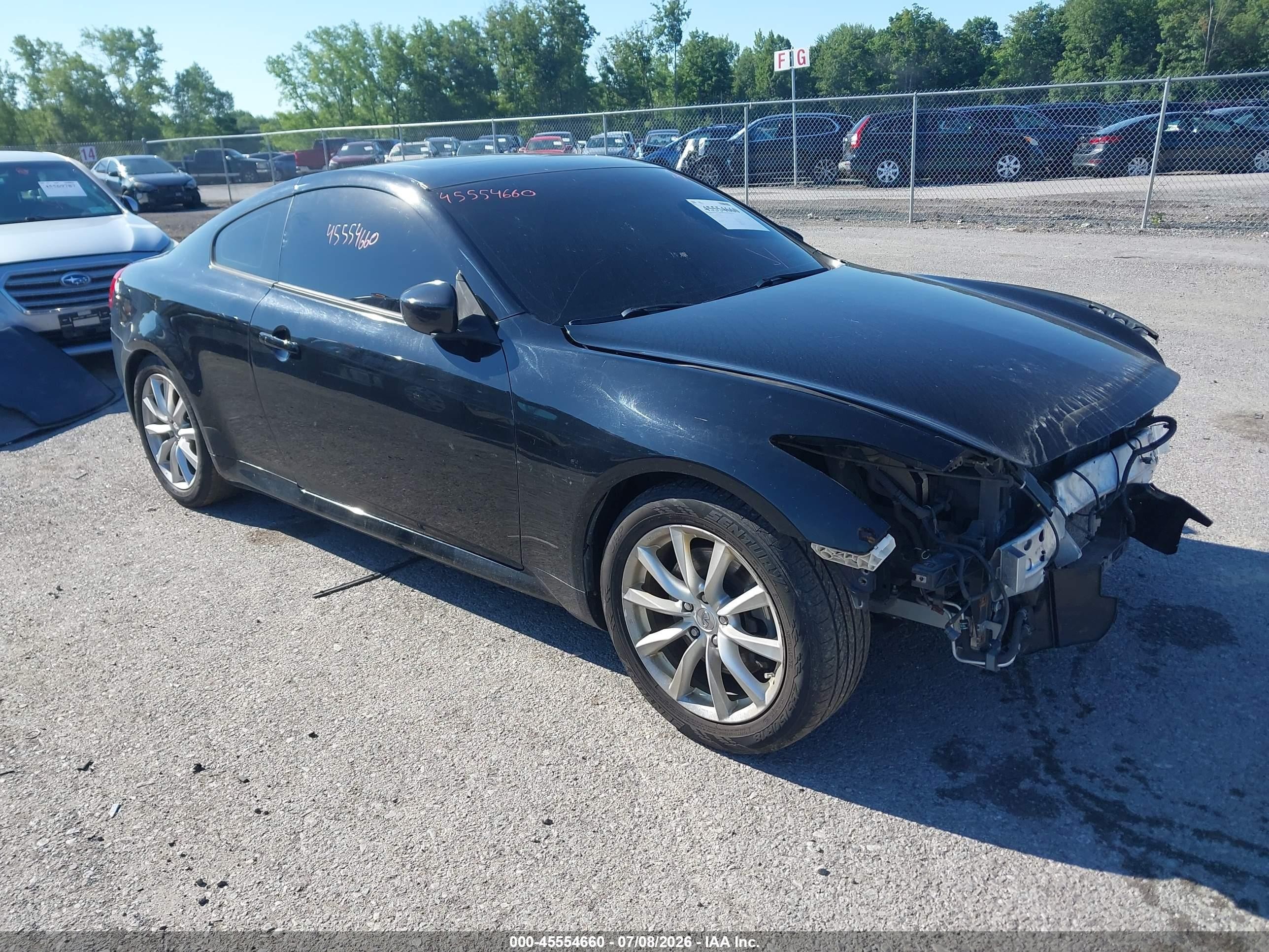 2013 Infiniti G37 Journey Черный vin: JN1CV6EK2DM921357