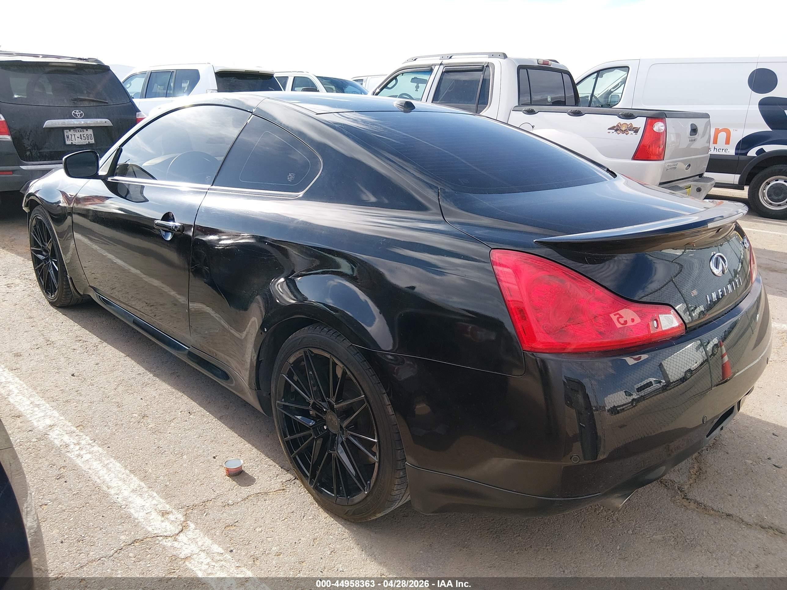 2013 Infiniti G37 Journey Black vin: JN1CV6EK2DM922587