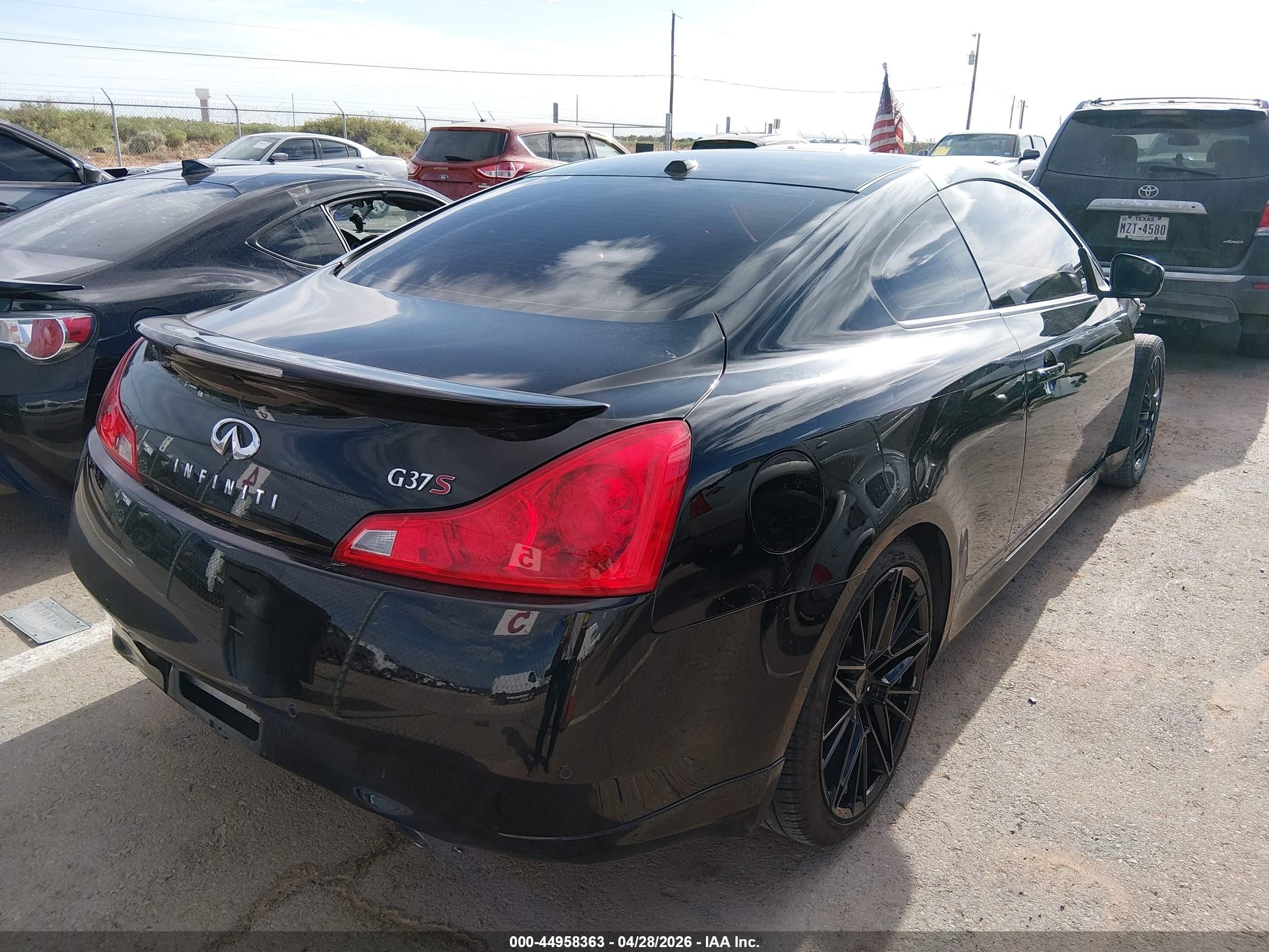 2013 Infiniti G37 Journey Black vin: JN1CV6EK2DM922587