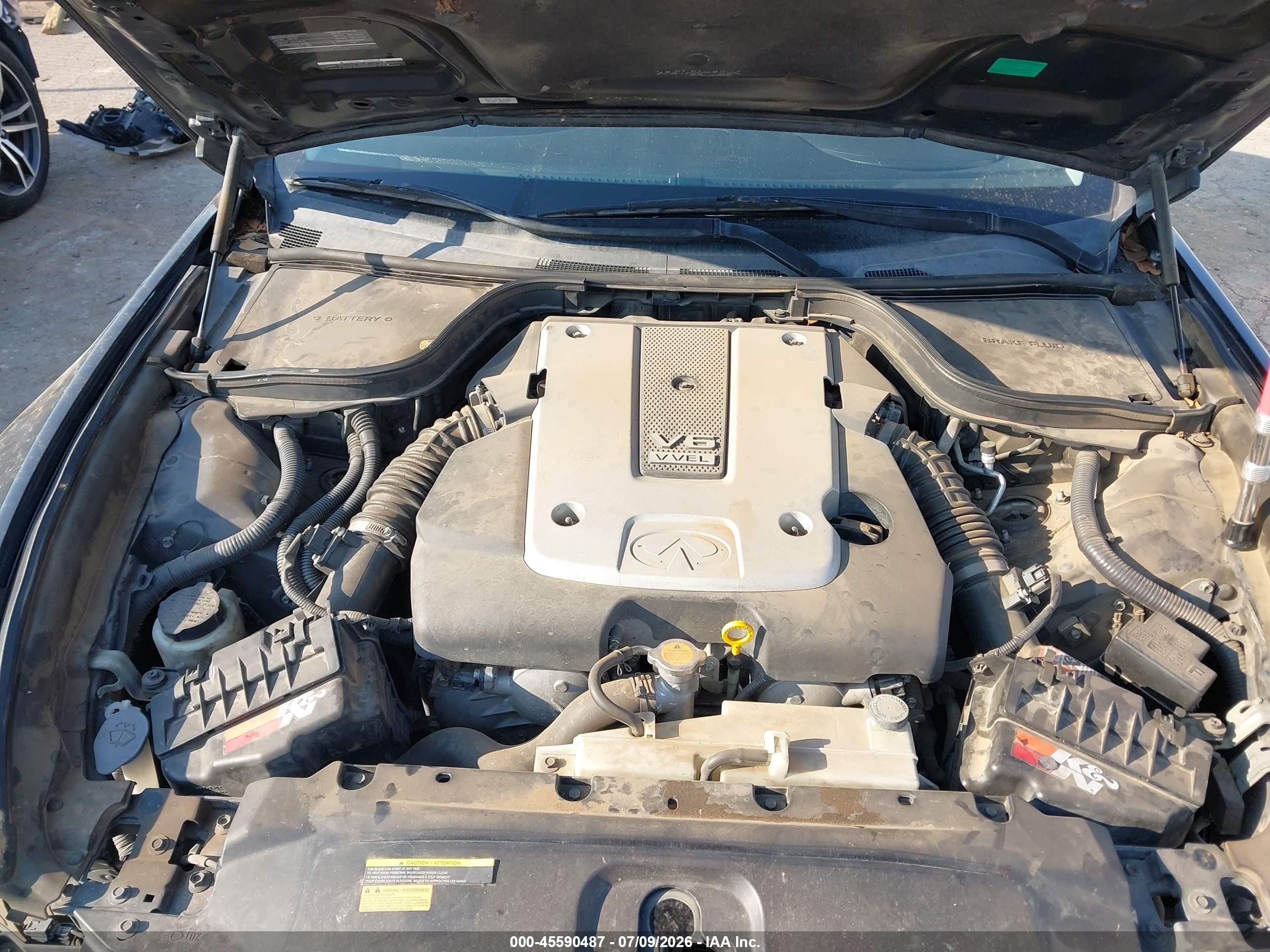 2013 Infiniti G37 Journey Черный vin: JN1CV6EK2DM922914