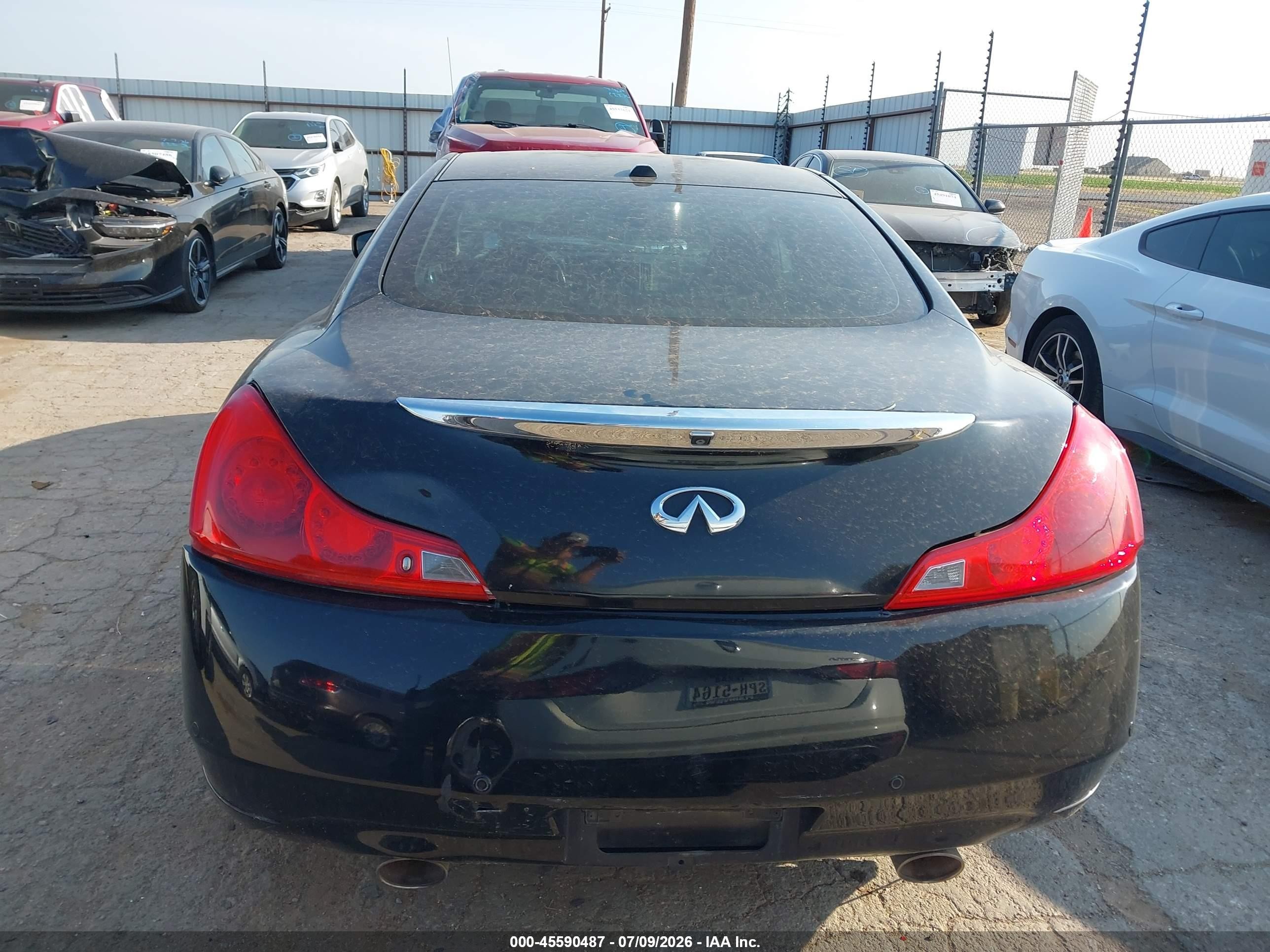 2013 Infiniti G37 Journey Черный vin: JN1CV6EK2DM922914