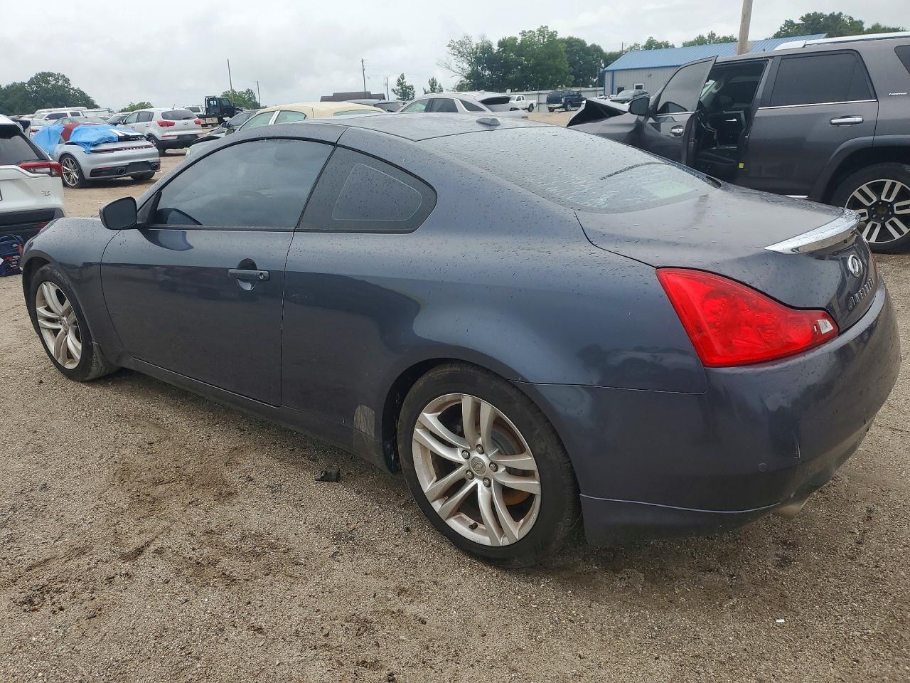 2010 Infiniti G37 Coupe Base Blue vin: JN1CV6EK3AM102000