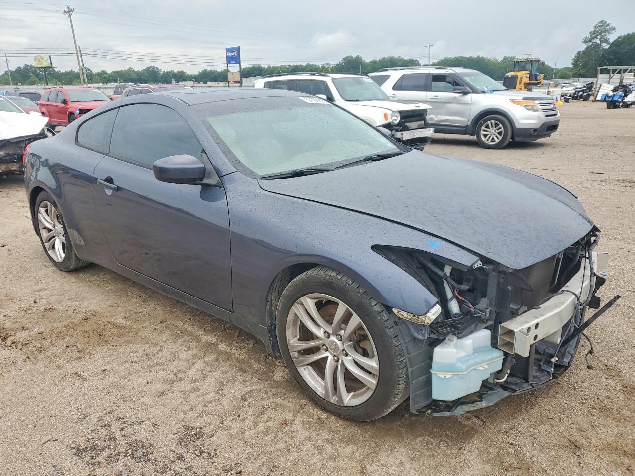 2010 Infiniti G37 Coupe Base Blue vin: JN1CV6EK3AM102000