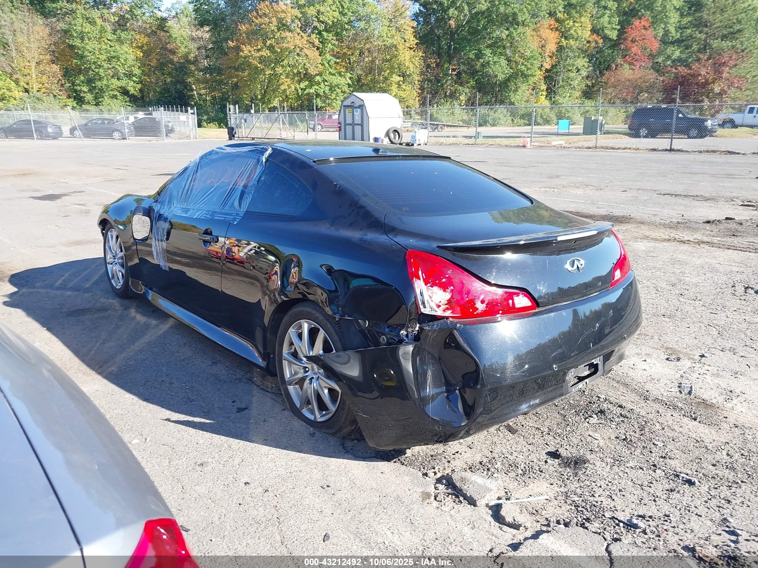 2011 Infiniti G37 Sport Black vin: JN1CV6EK3BM210215