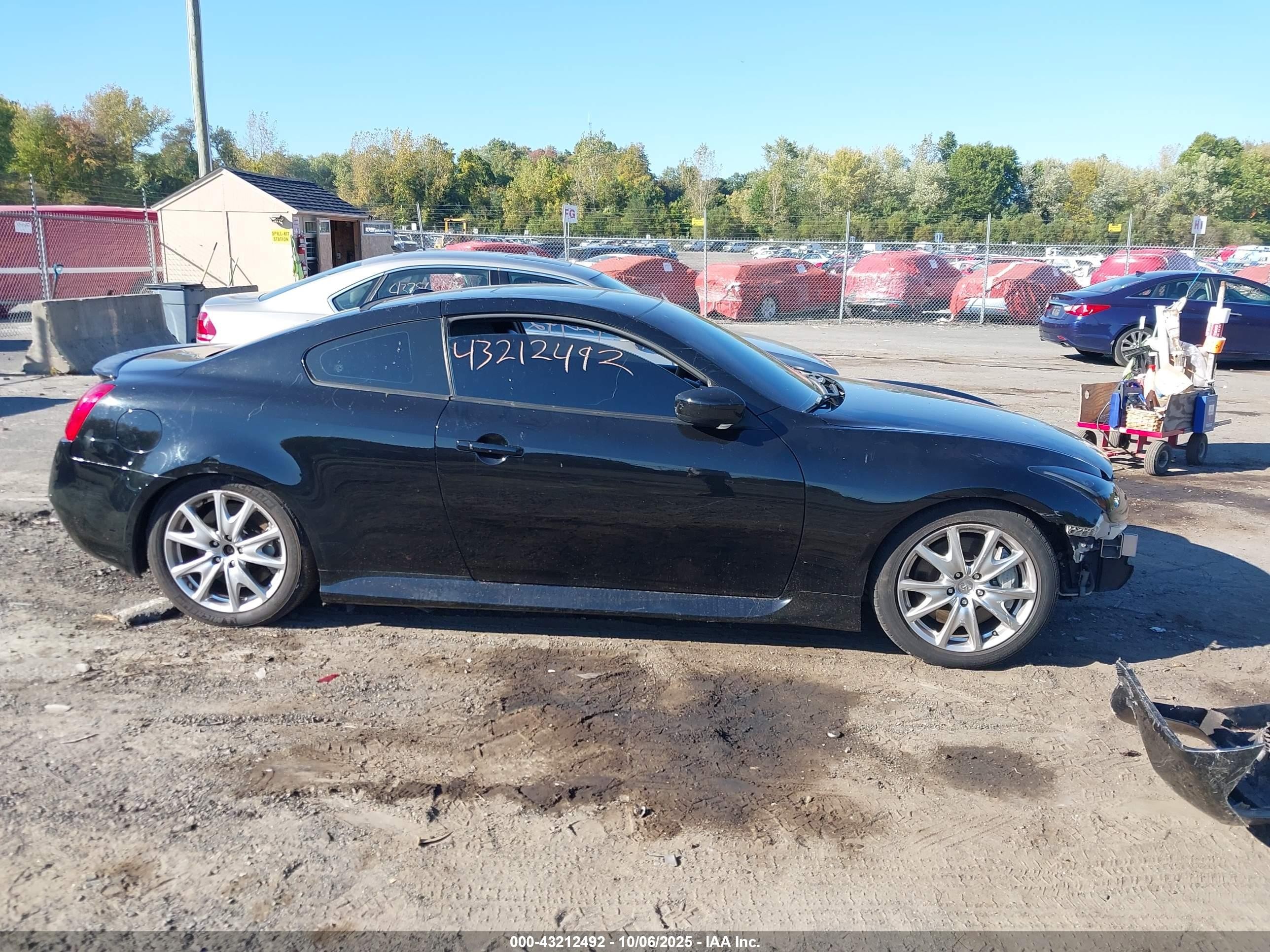 2011 Infiniti G37 Sport Black vin: JN1CV6EK3BM210215