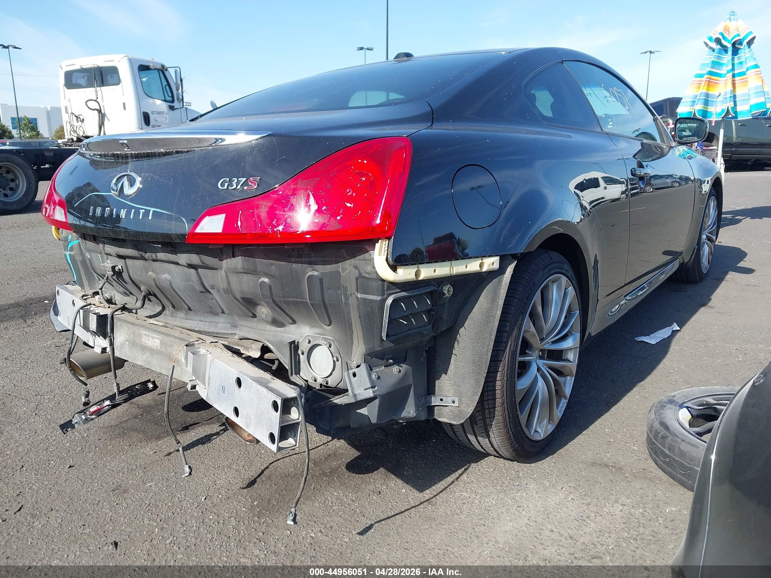 2012 Infiniti G37 Journey Черный vin: JN1CV6EK3CM420489