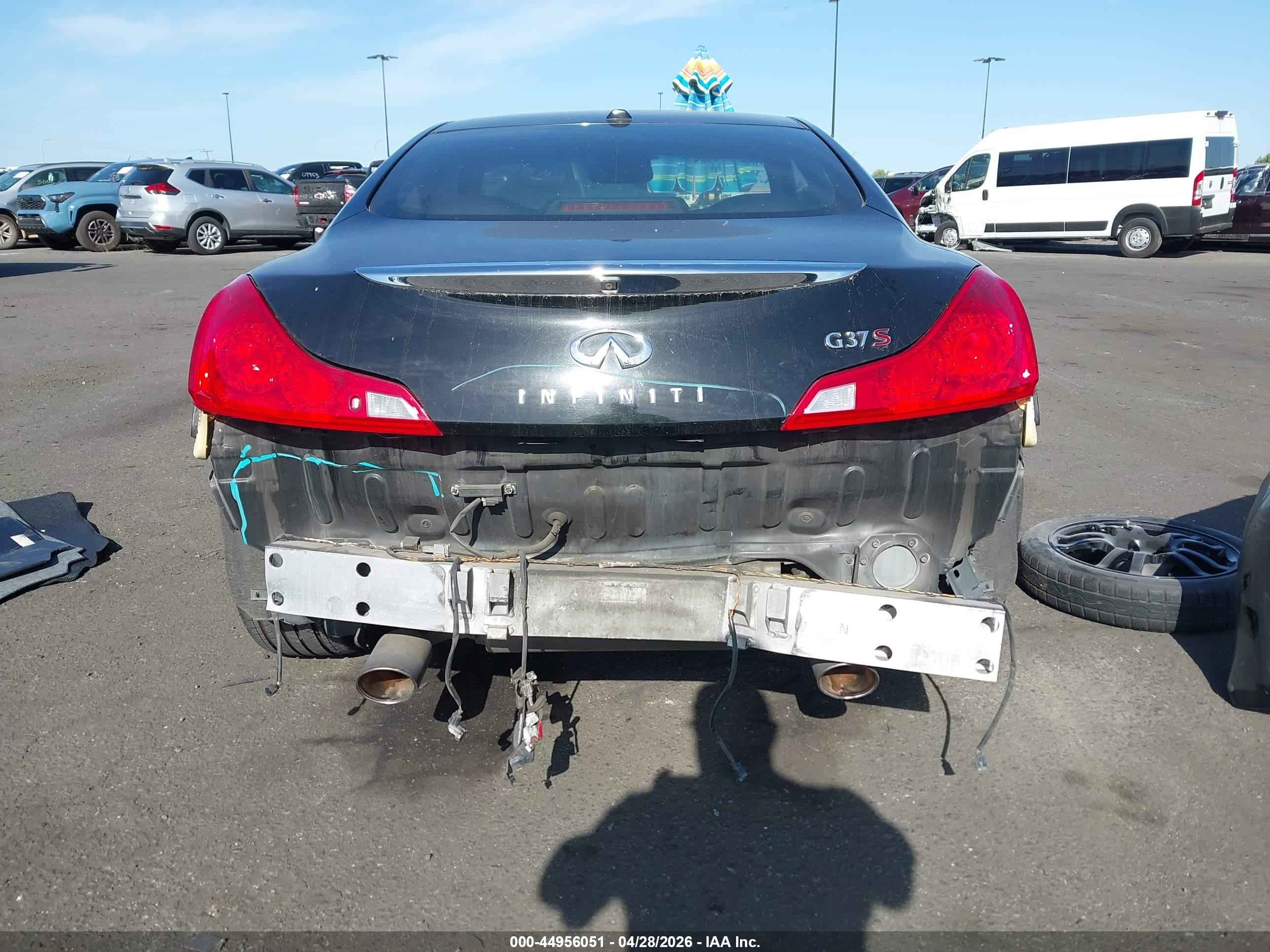 2012 Infiniti G37 Journey Черный vin: JN1CV6EK3CM420489