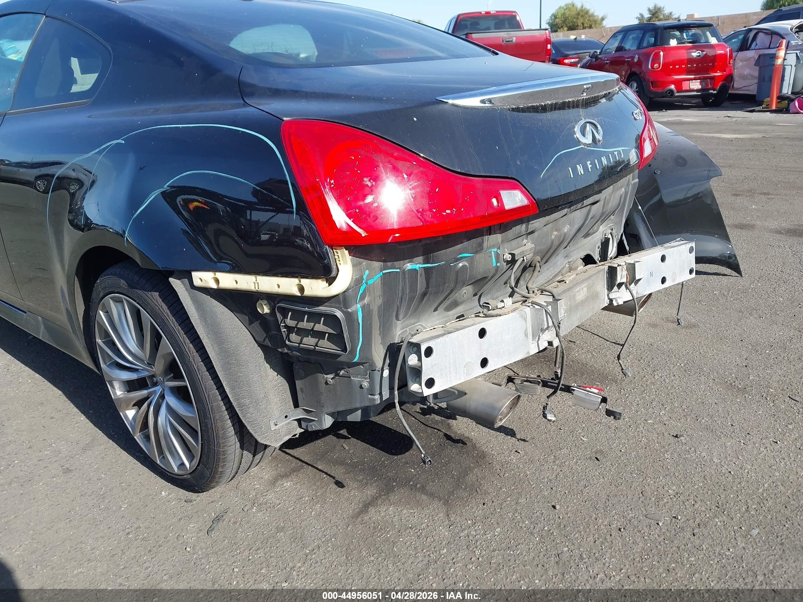 2012 Infiniti G37 Journey Черный vin: JN1CV6EK3CM420489