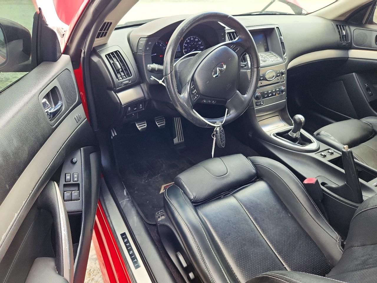 2012 Infiniti G37 Coupe Base Red vin: JN1CV6EK3CM424039