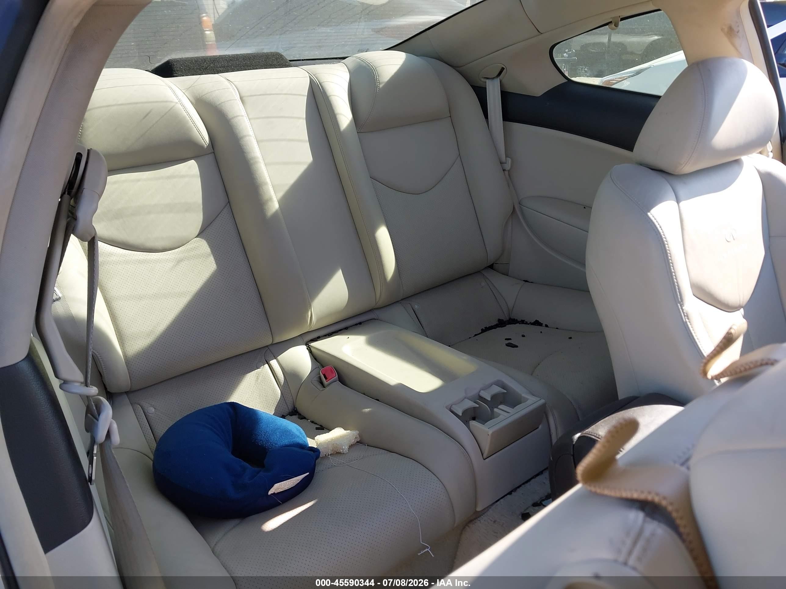 2014 Infiniti Q60 Journey White vin: JN1CV6EK3EM111107