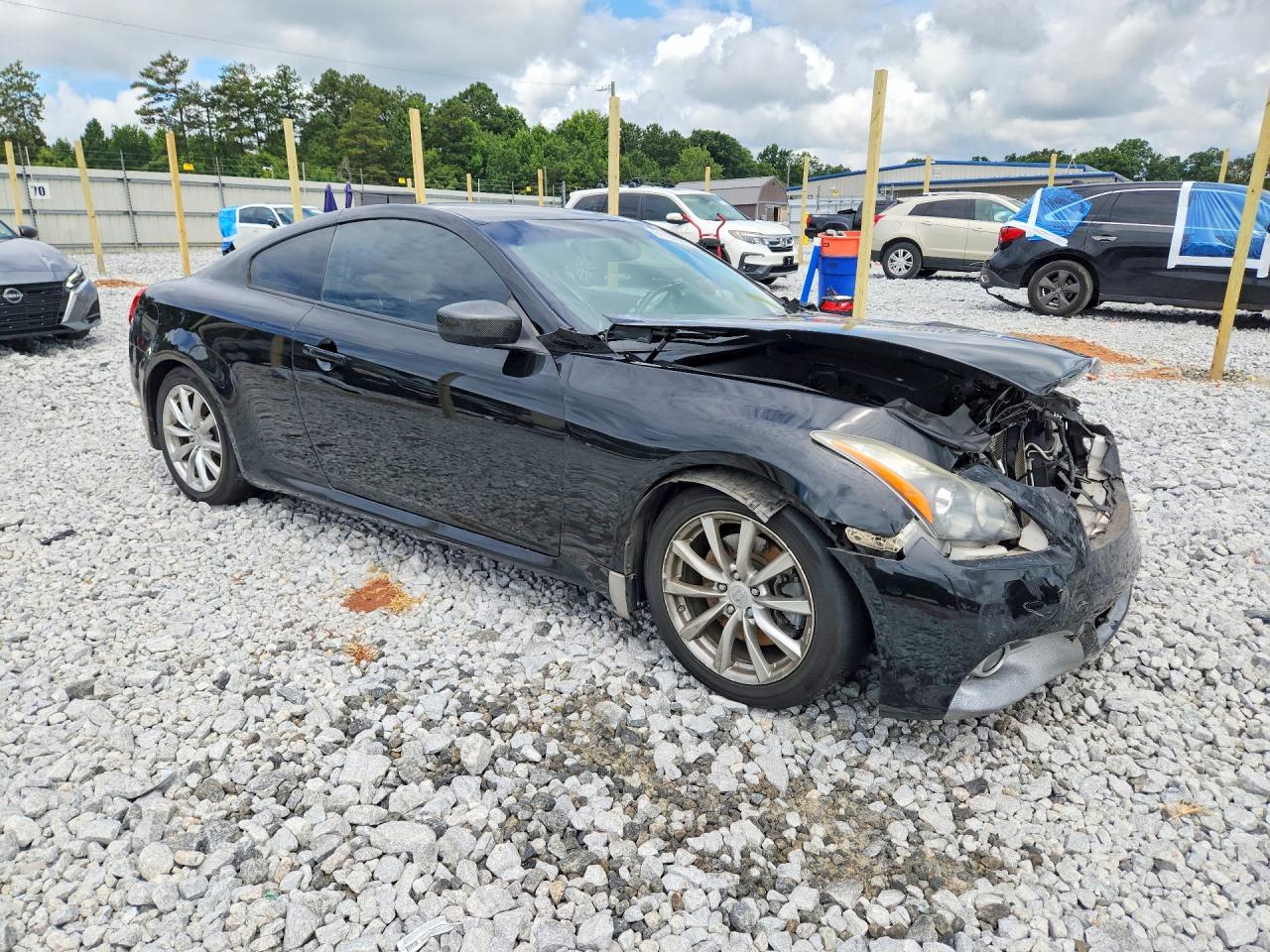 2014 Infiniti Q60 Coupe Journey Black vin: JN1CV6EK3EM113259