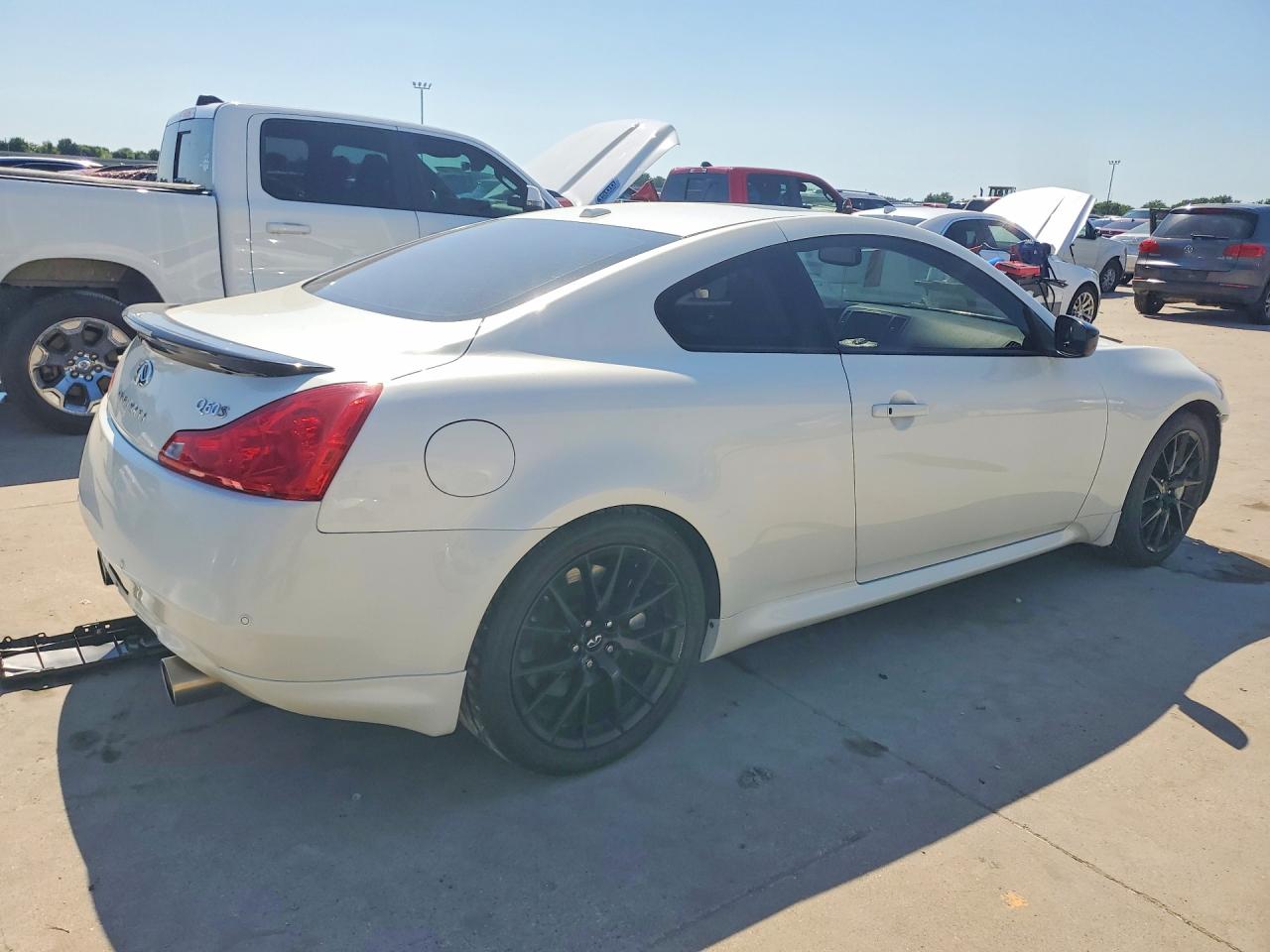 2015 Infiniti Q60 Coupe Sport Limited White vin: JN1CV6EK3FM870020
