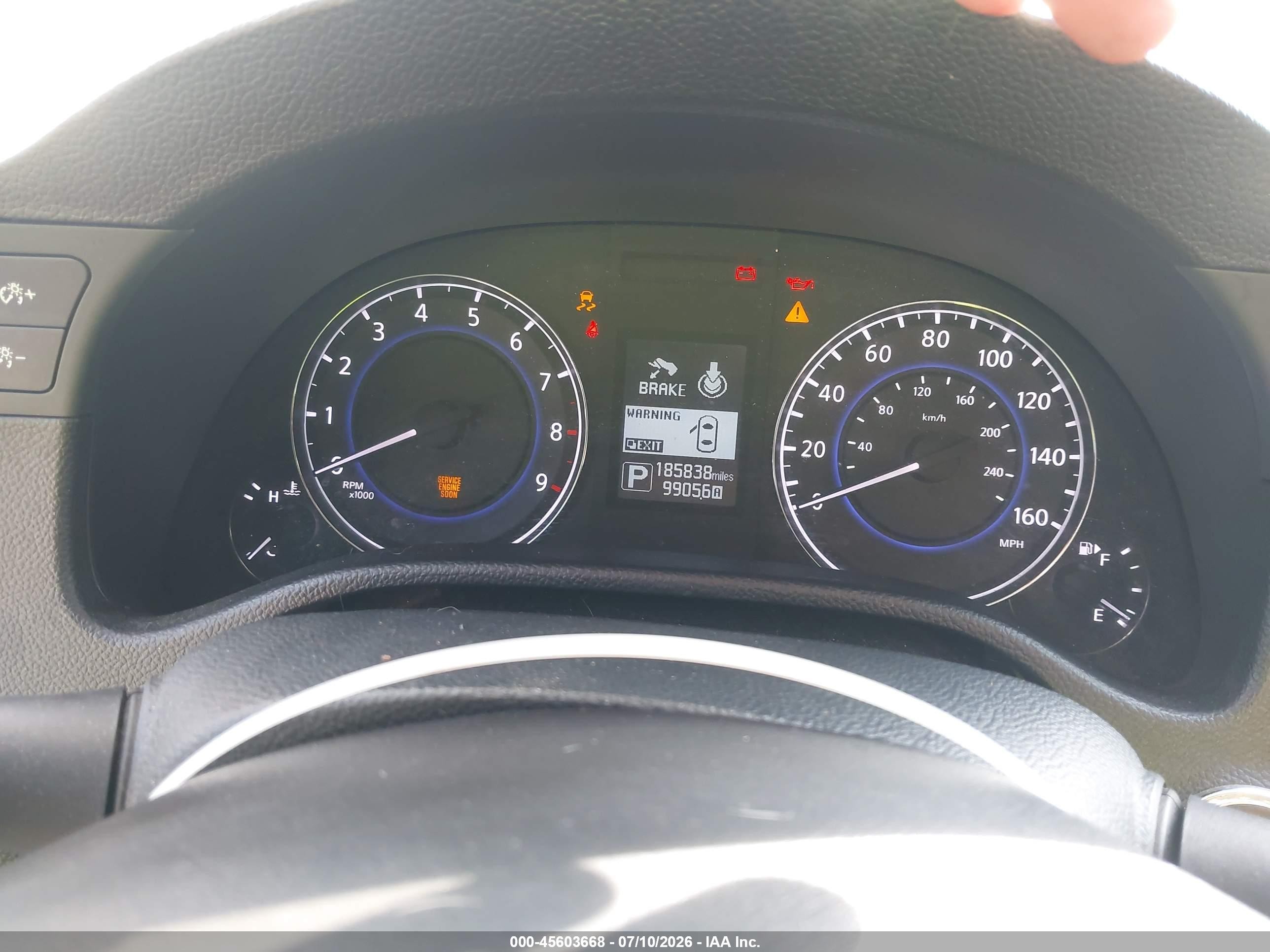 2015 Infiniti Q60 Journey Black vin: JN1CV6EK3FM871135