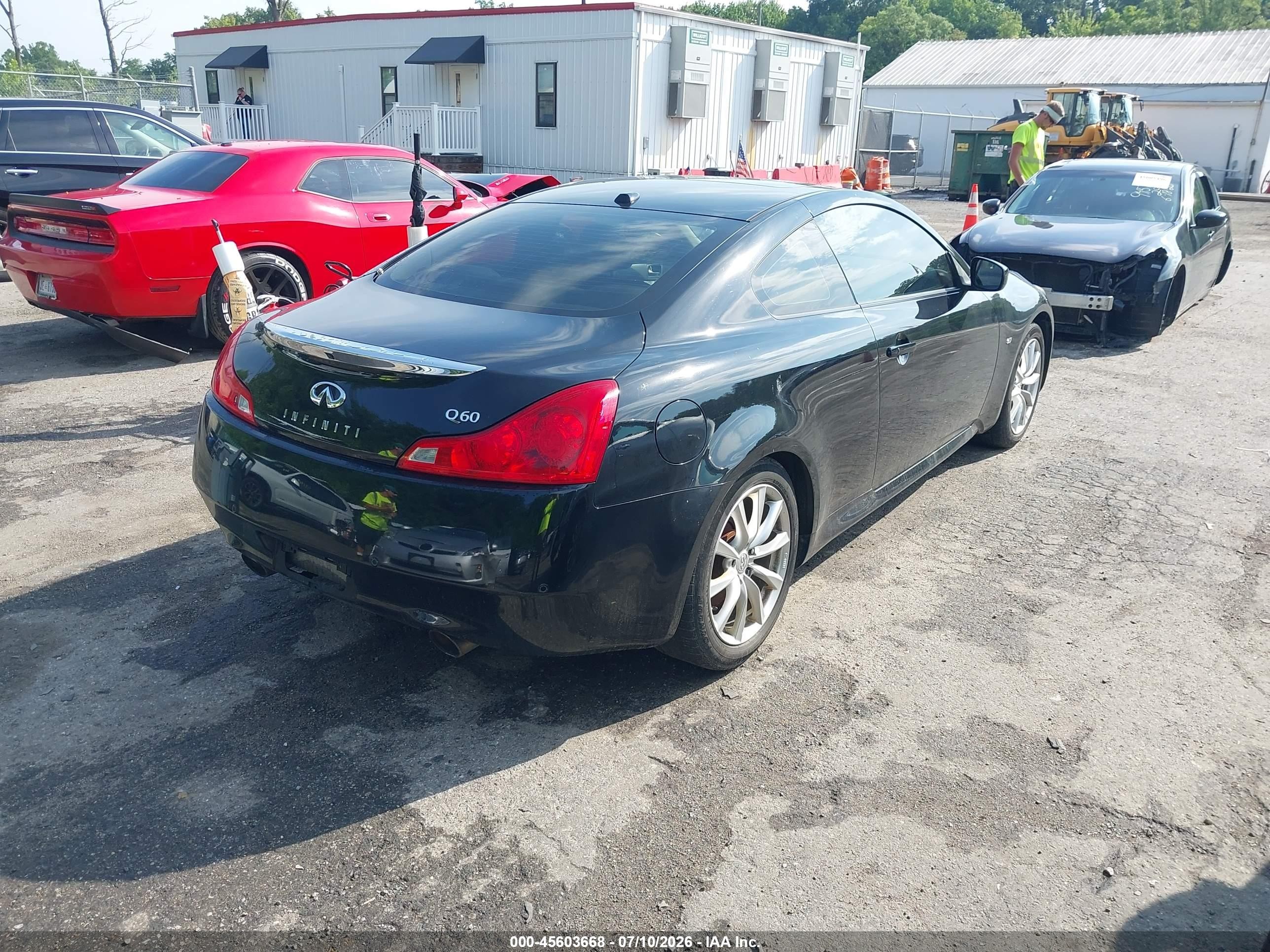2015 Infiniti Q60 Journey Black vin: JN1CV6EK3FM871135
