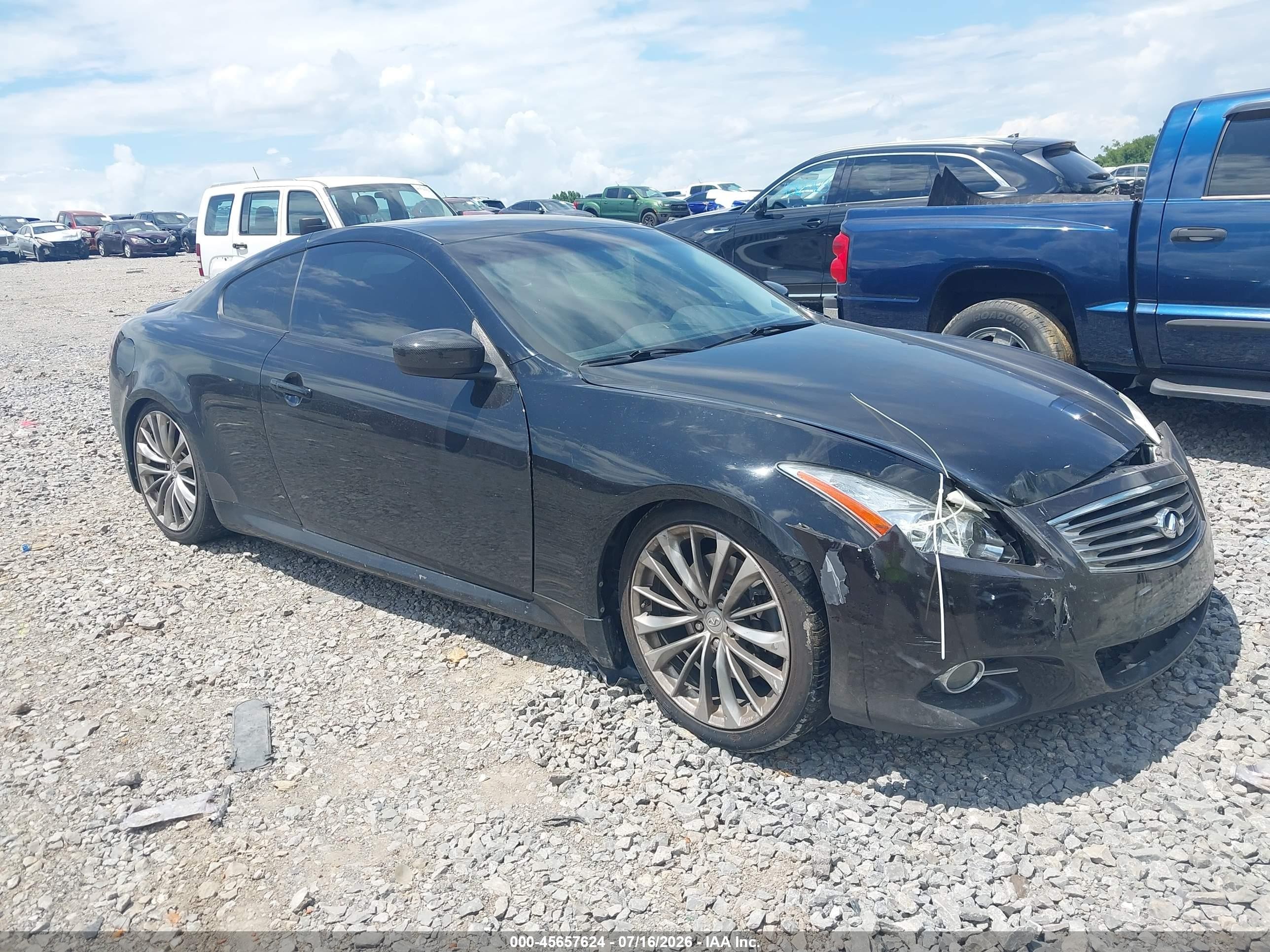 2014 Infiniti Q60 Journey Black vin: JN1CV6EK4EM111858