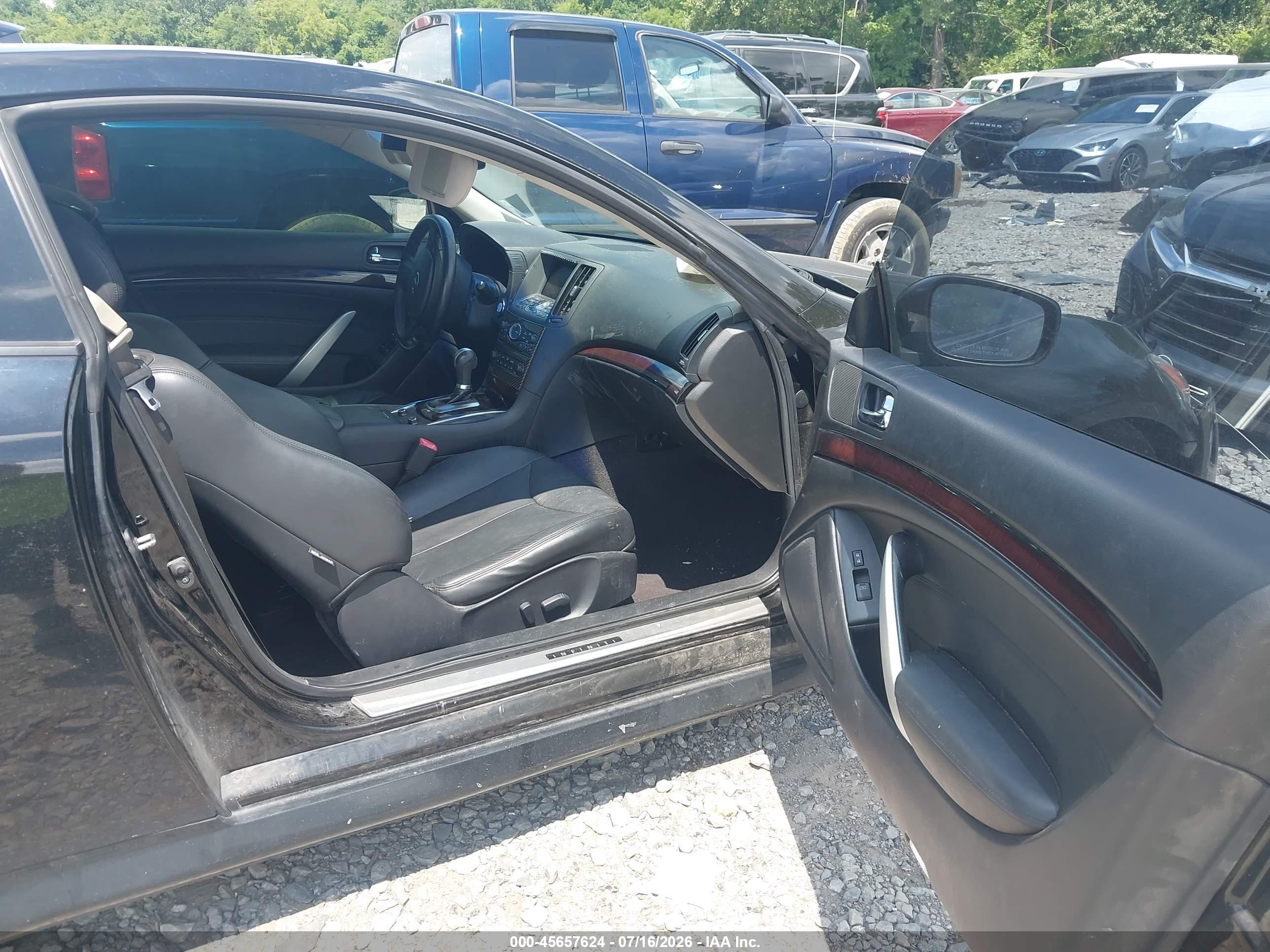 2014 Infiniti Q60 Journey Black vin: JN1CV6EK4EM111858